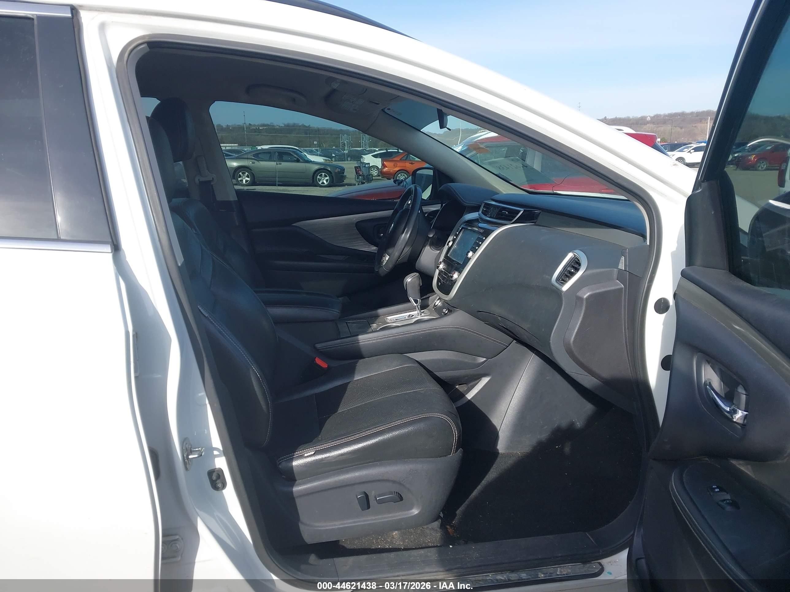 2015 Nissan Murano Sv White vin: 5N1AZ2MH8FN277377