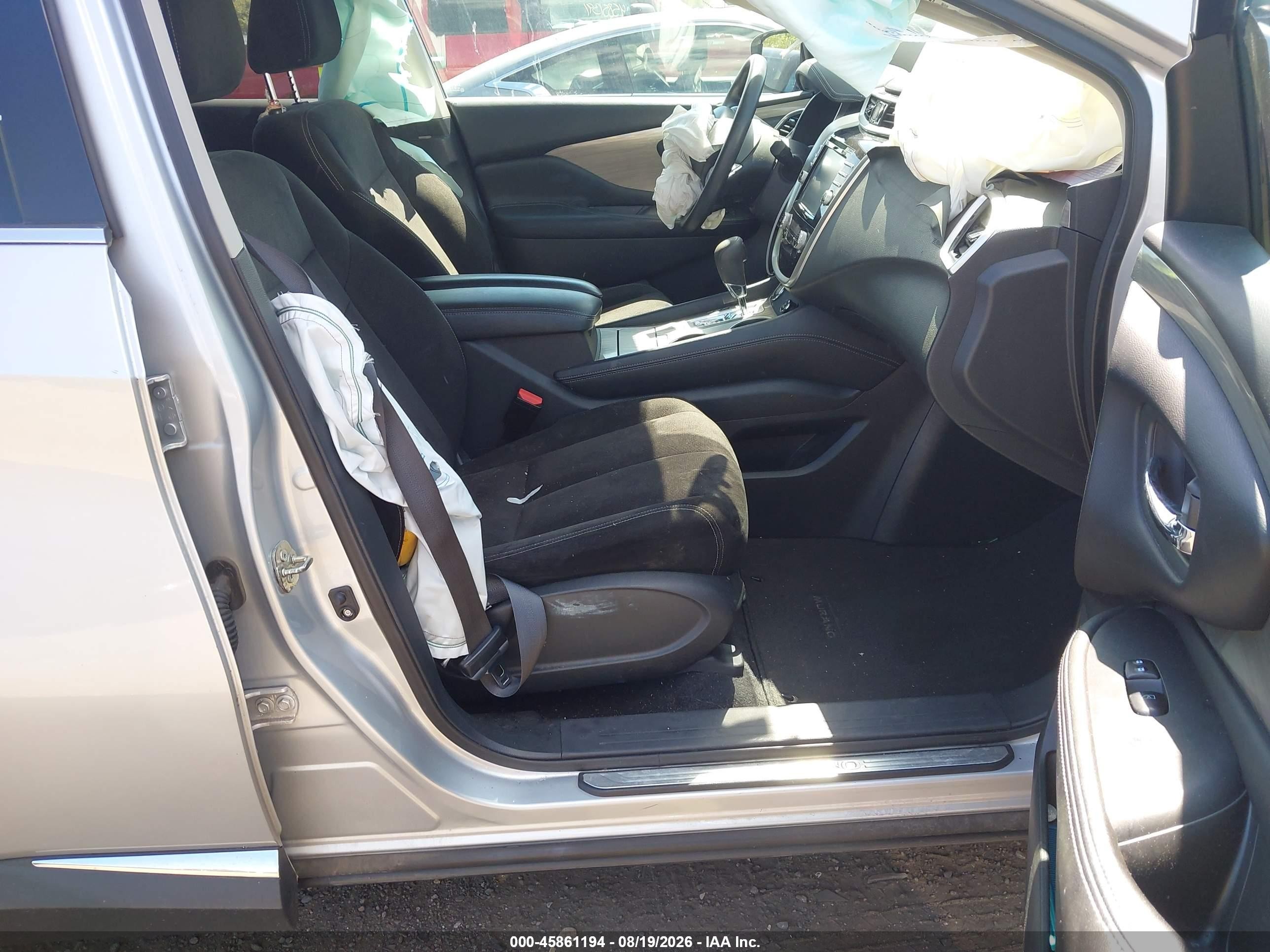 2015 Nissan Murano S Silver vin: 5N1AZ2MH8FN281879
