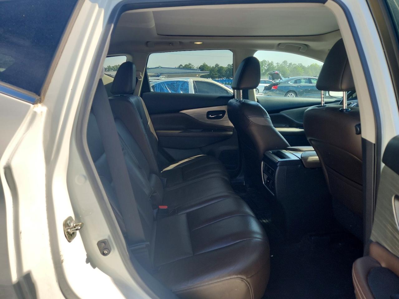 2015 Nissan Murano Platinum White vin: 5N1AZ2MH8FN283096