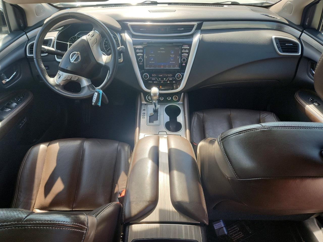 2015 Nissan Murano Platinum White vin: 5N1AZ2MH8FN283096