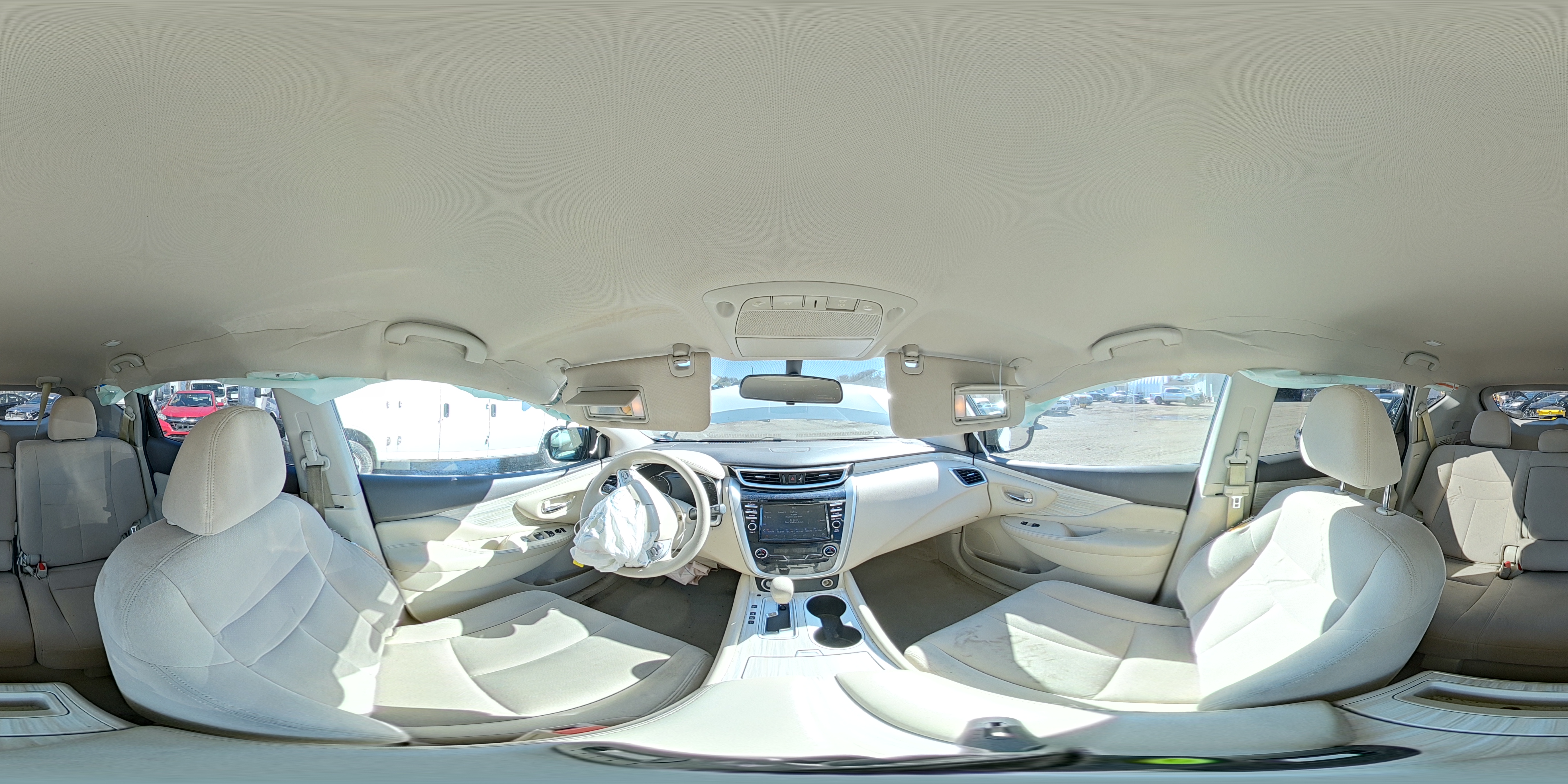 2015 Nissan Murano S White vin: 5N1AZ2MH8FN284166