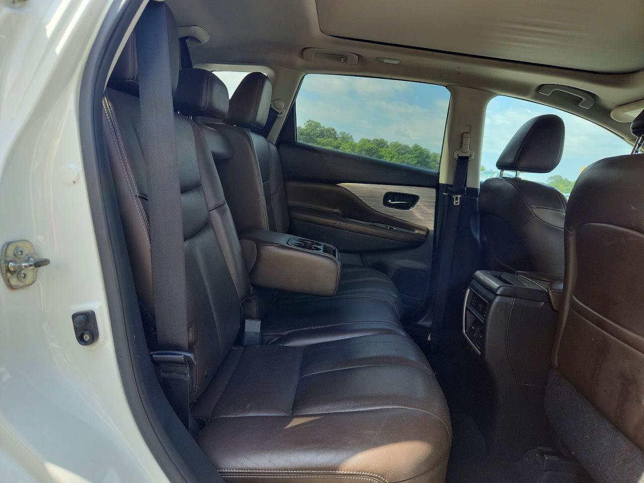 2015 Nissan Murano Platinum White vin: 5N1AZ2MH8FN284250