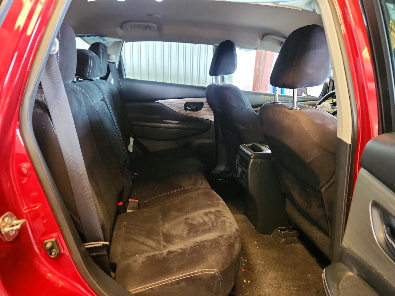 2017 Nissan Murano Sv Бордовый vin: 5N1AZ2MH8HN158845