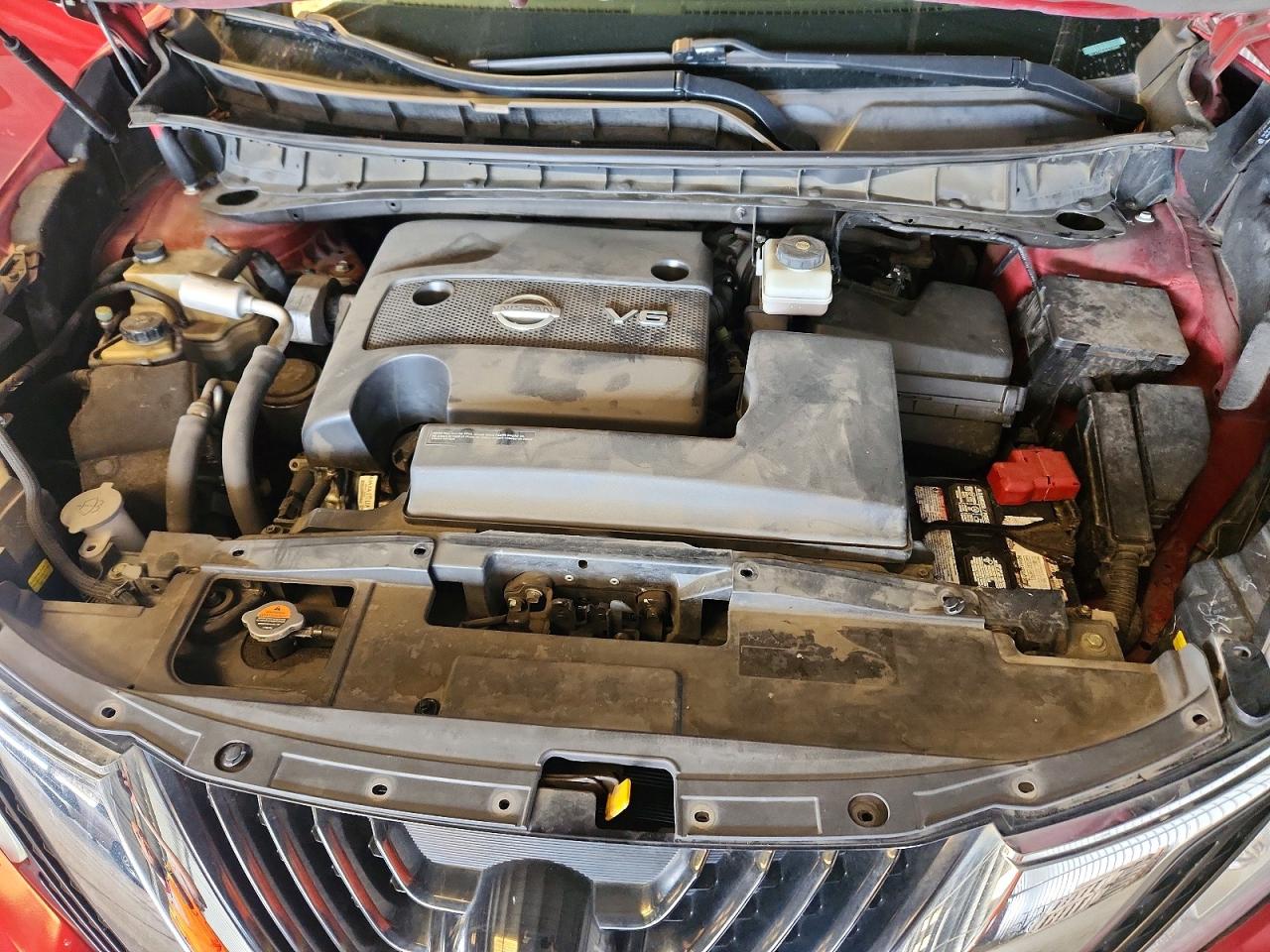 2017 Nissan Murano Sv Бордовый vin: 5N1AZ2MH8HN158845