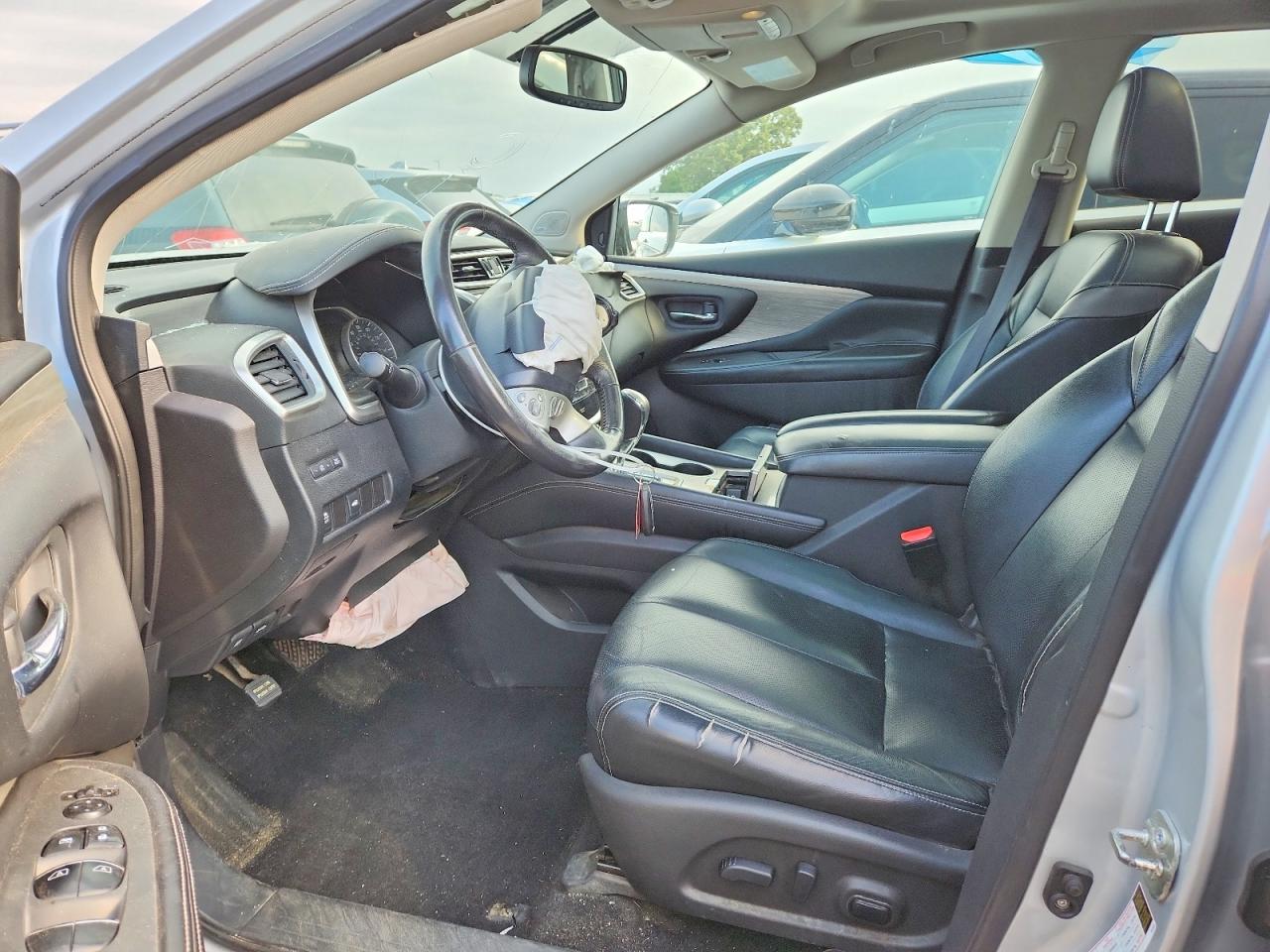 2015 Nissan Murano Sl Silver vin: 5N1AZ2MH9FN202137