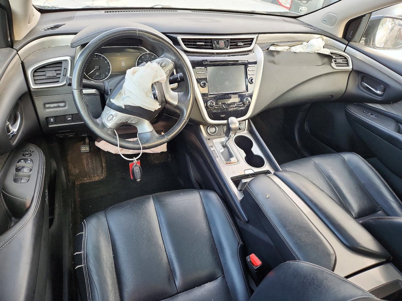 2015 Nissan Murano Sl Silver vin: 5N1AZ2MH9FN202137