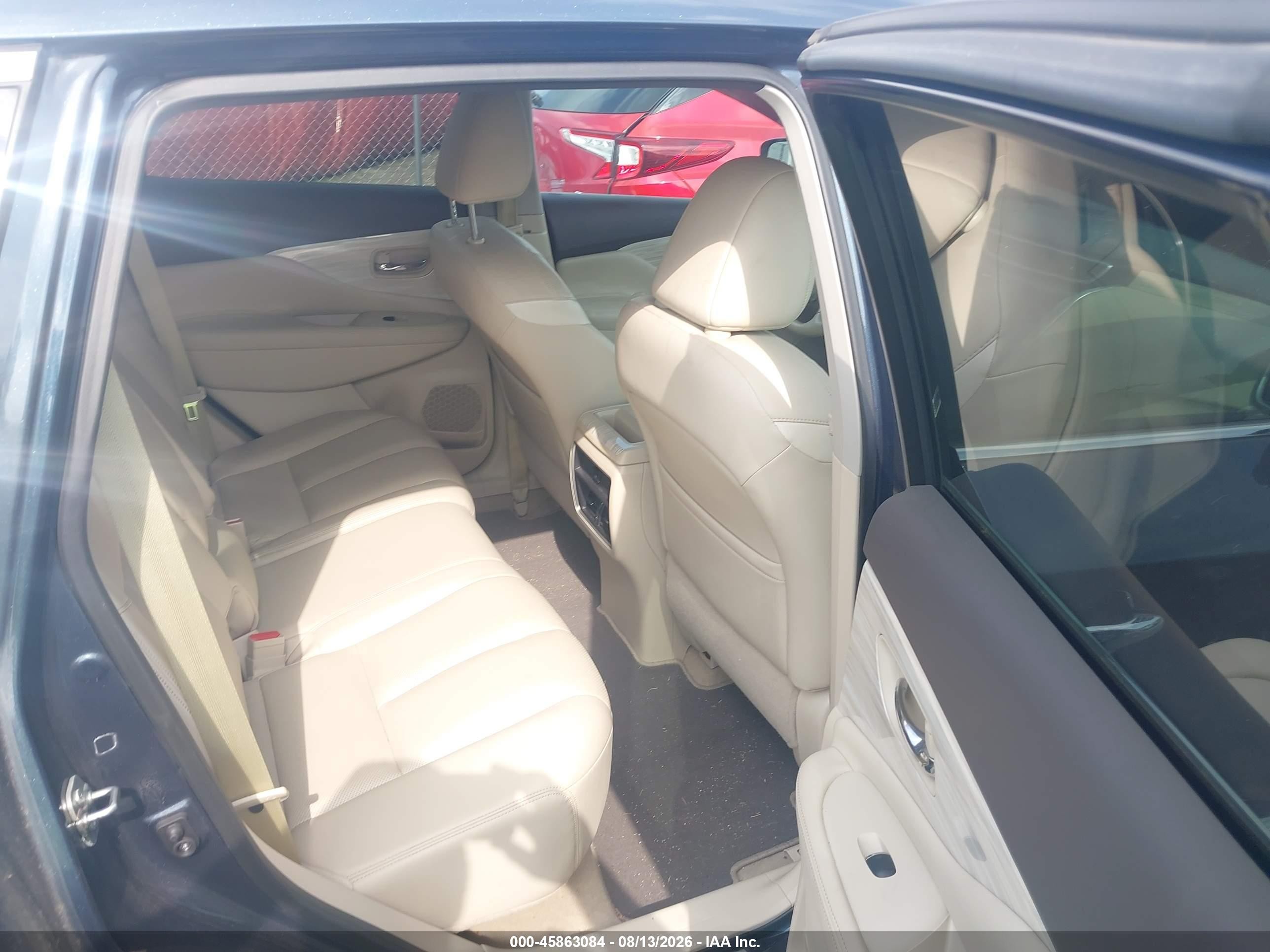 2015 Nissan Murano Sl Синий vin: 5N1AZ2MH9FN216698