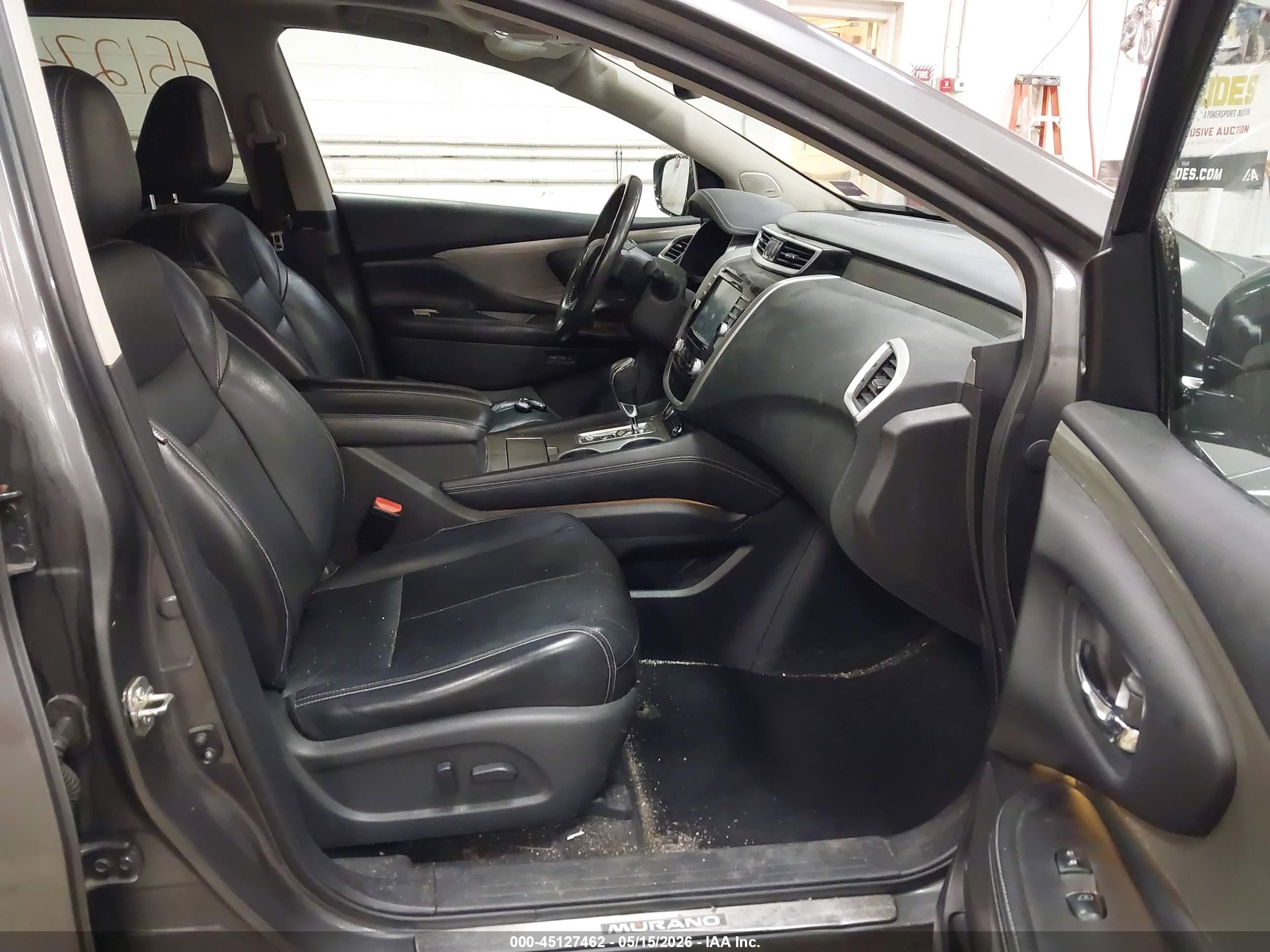 2015 Nissan Murano Sl Gray vin: 5N1AZ2MH9FN217463