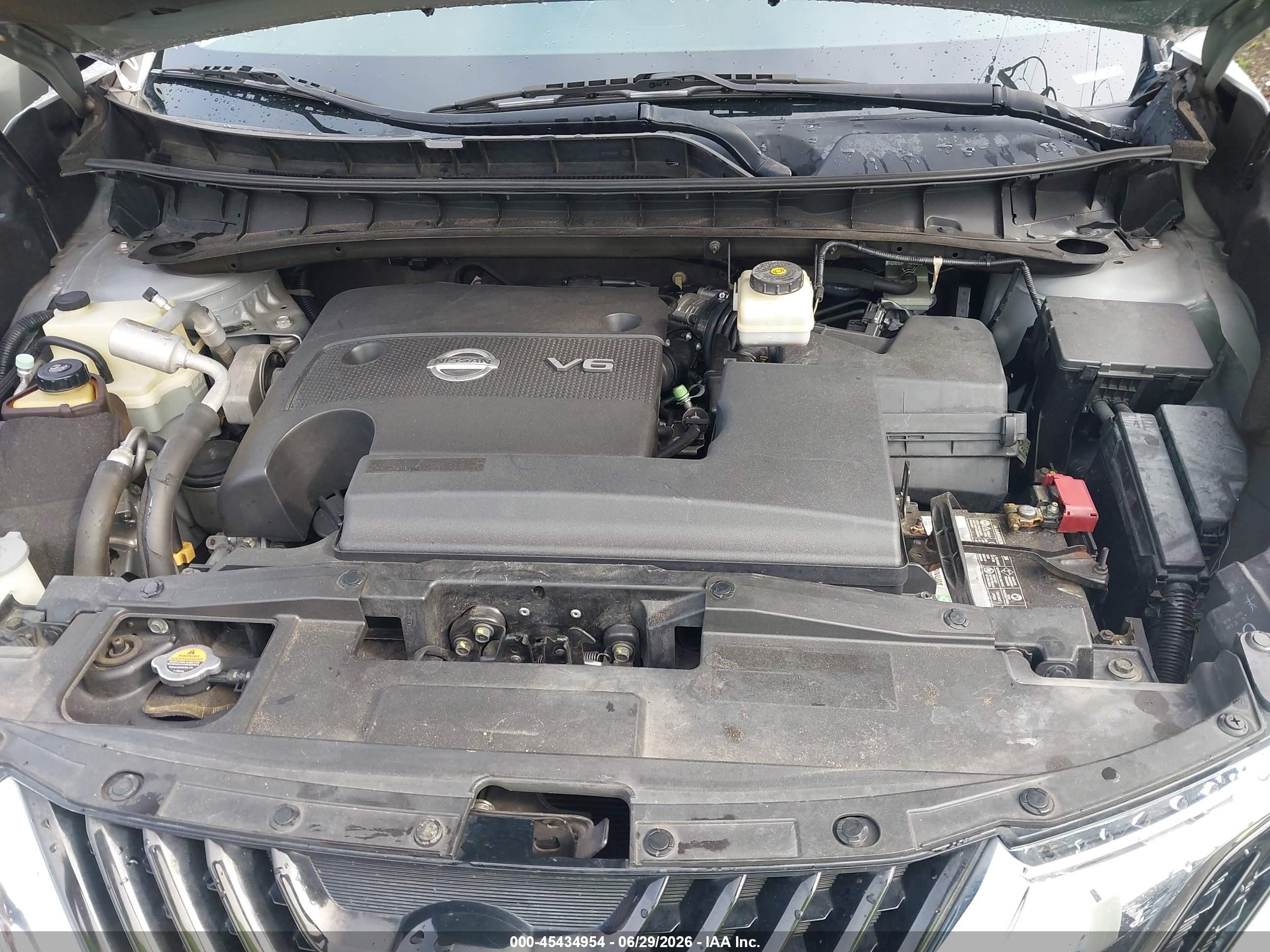 2015 Nissan Murano S Silver vin: 5N1AZ2MH9FN219357