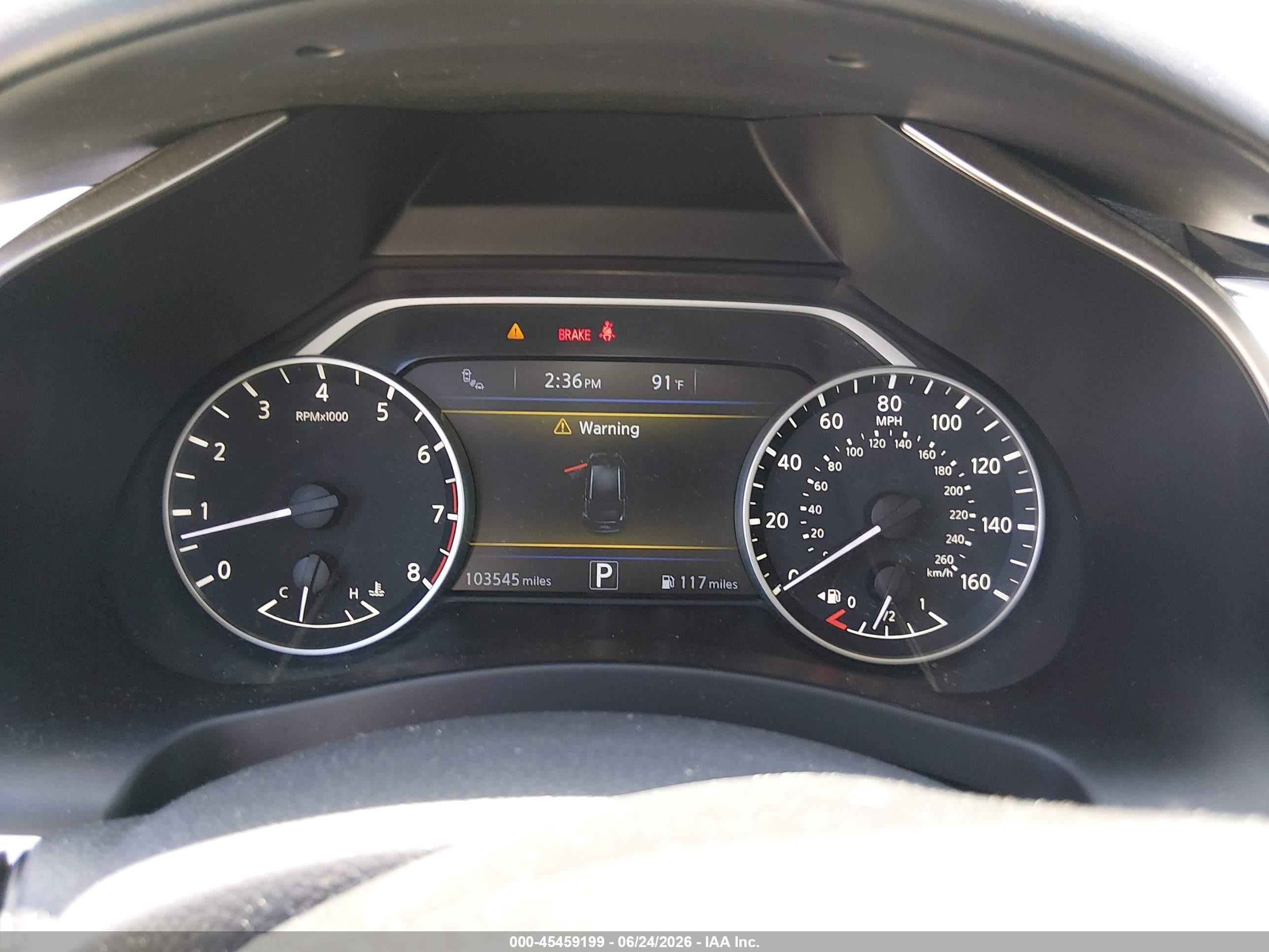 2015 Nissan Murano Sl Black vin: 5N1AZ2MH9FN226177