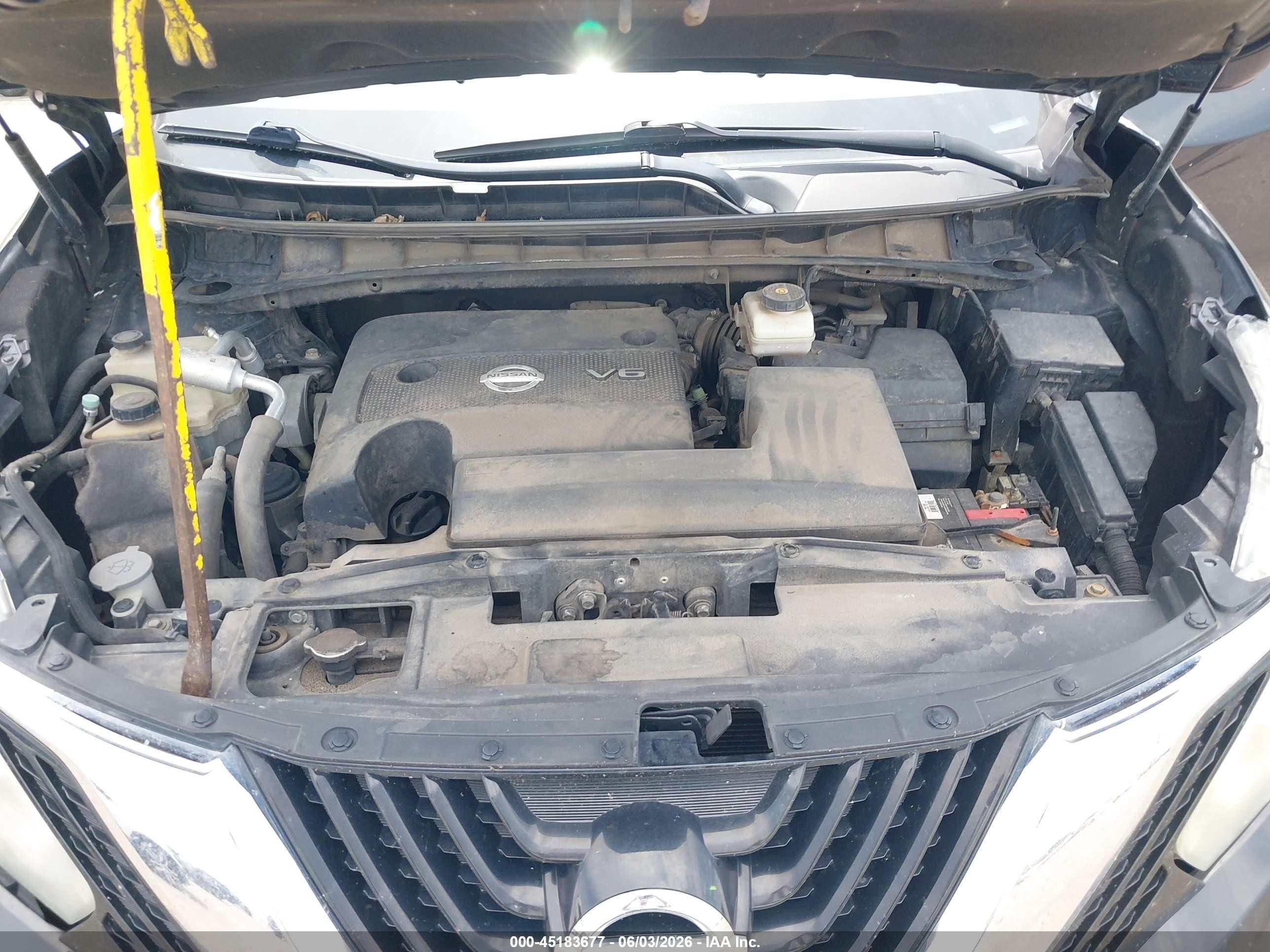 2015 Nissan Murano S Black vin: 5N1AZ2MH9FN226454
