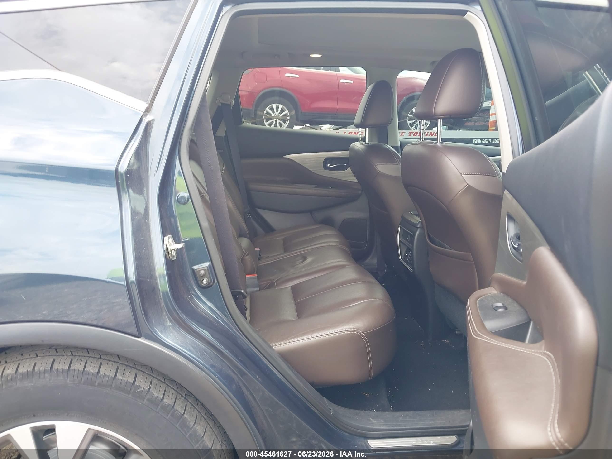 2015 Nissan Murano Sl Dark Blue vin: 5N1AZ2MH9FN228656