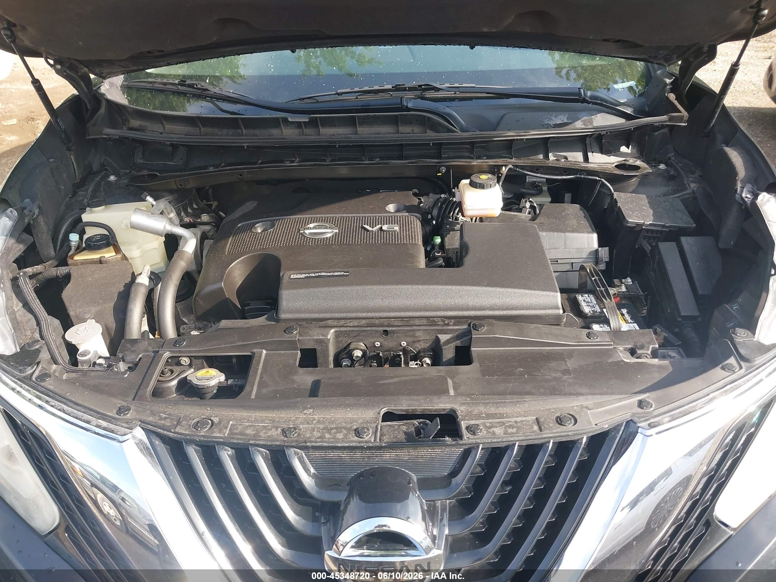 2015 Nissan Murano Sl Black vin: 5N1AZ2MH9FN232156