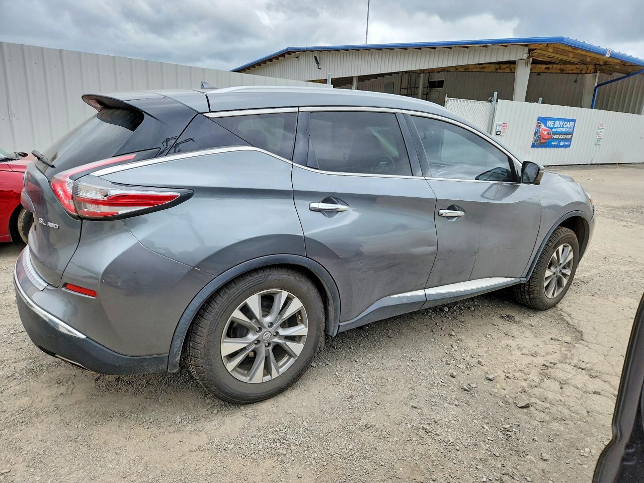 2015 Nissan Murano Sl Gray vin: 5N1AZ2MH9FN232612