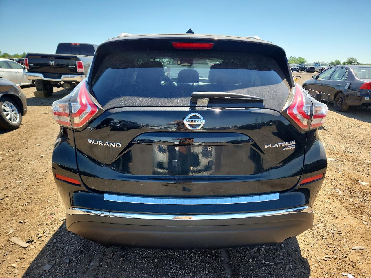 2015 Nissan Murano S Black vin: 5N1AZ2MH9FN233131