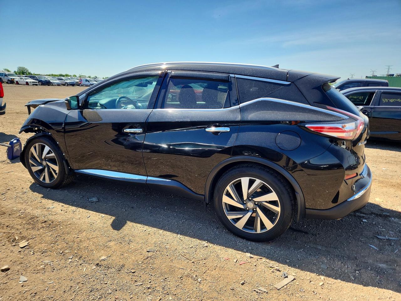2015 Nissan Murano S Black vin: 5N1AZ2MH9FN233131