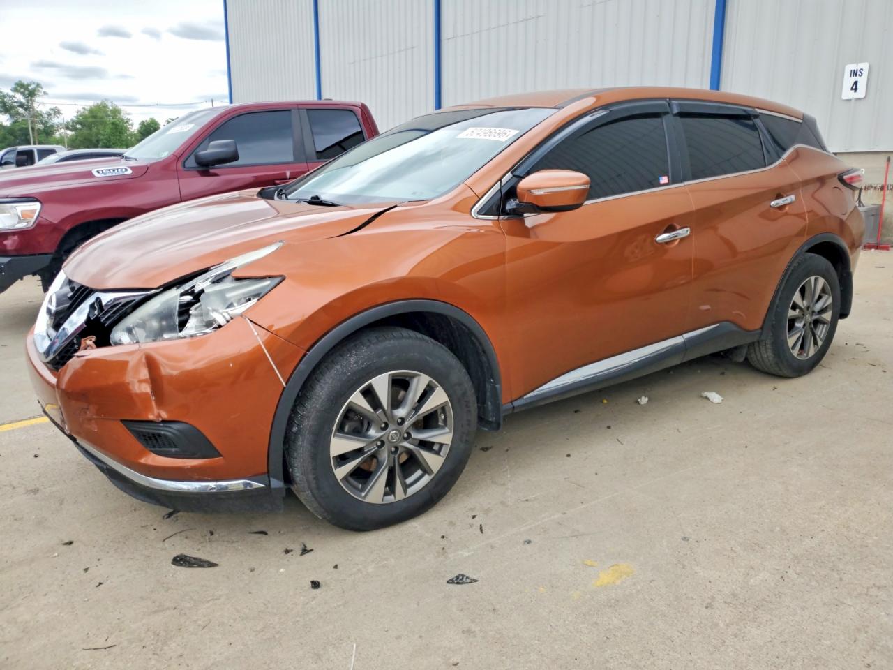 2015 Nissan Murano S Коричневый vin: 5N1AZ2MH9FN234067