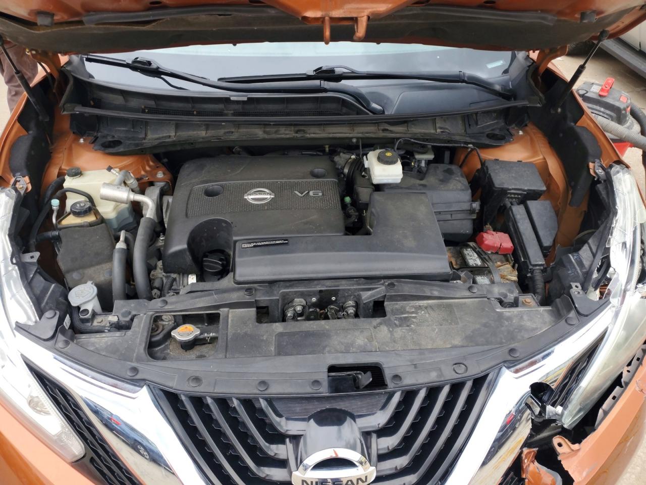 2015 Nissan Murano S Brown vin: 5N1AZ2MH9FN234067
