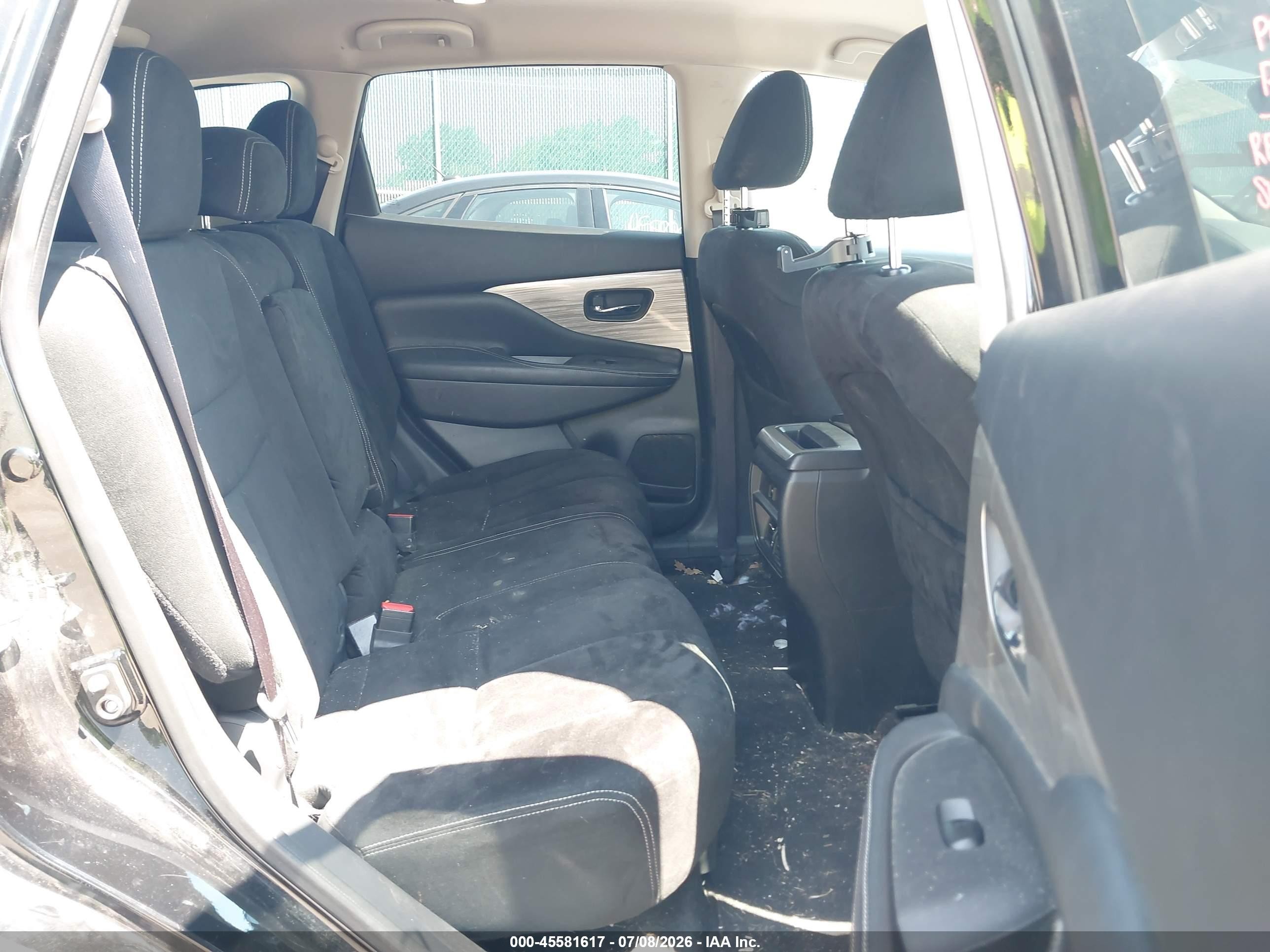 2015 Nissan Murano Sv Black vin: 5N1AZ2MH9FN234960