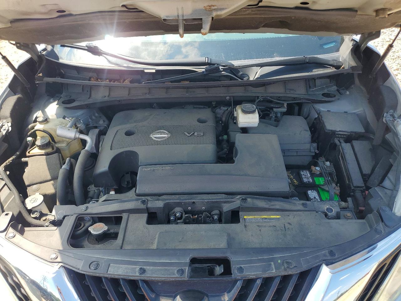 2015 Nissan Murano Sl Silver vin: 5N1AZ2MH9FN243934