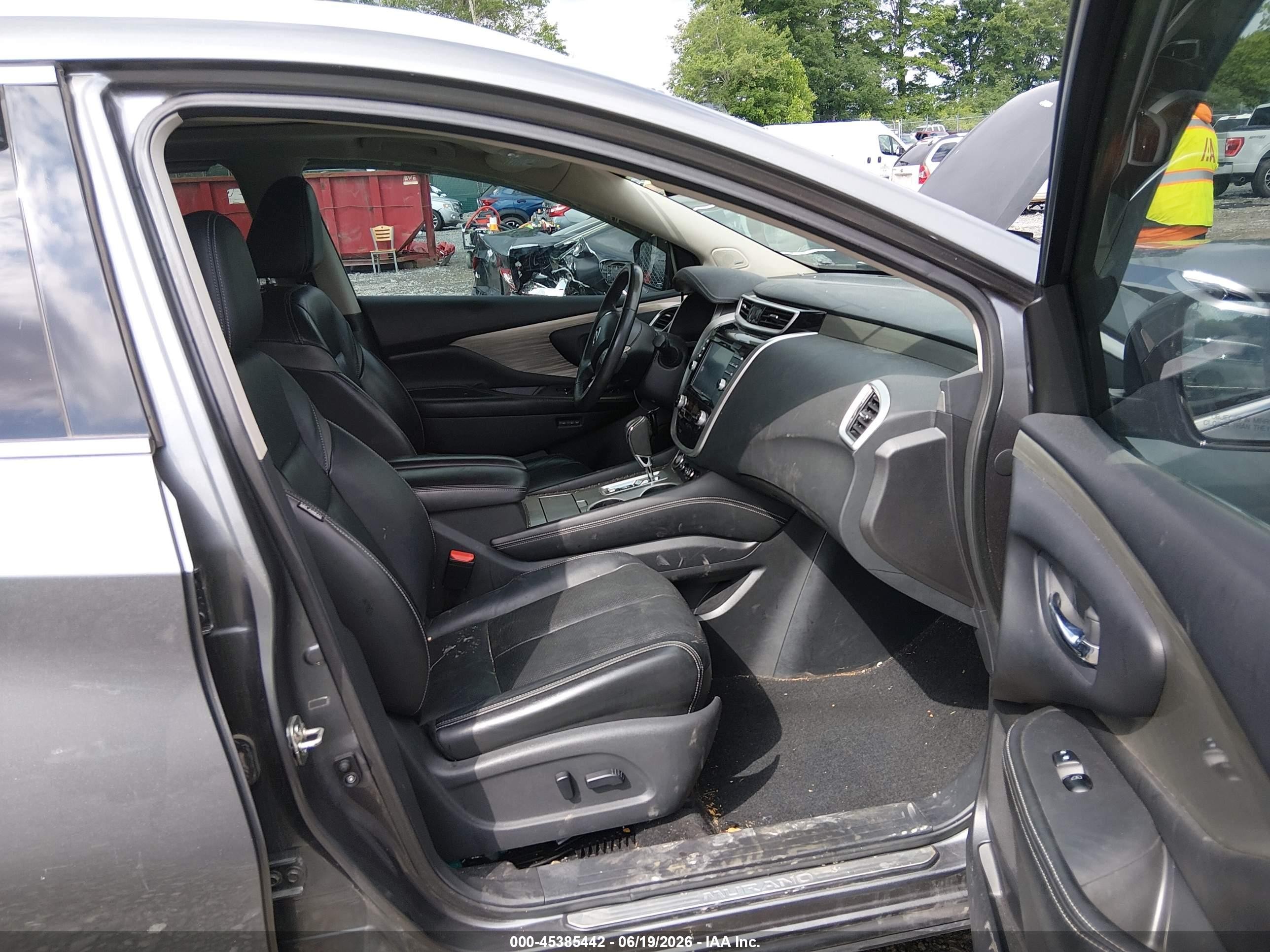 2015 Nissan Murano Platinum Gray vin: 5N1AZ2MH9FN252990