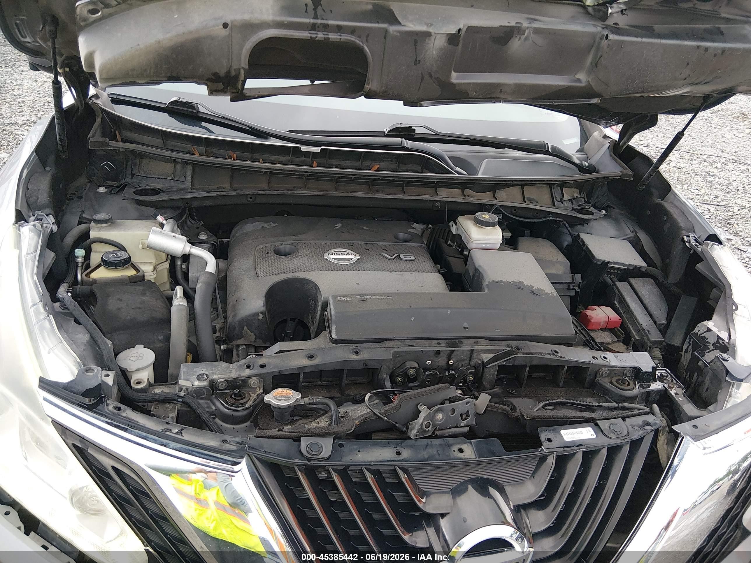 2015 Nissan Murano Platinum Gray vin: 5N1AZ2MH9FN252990