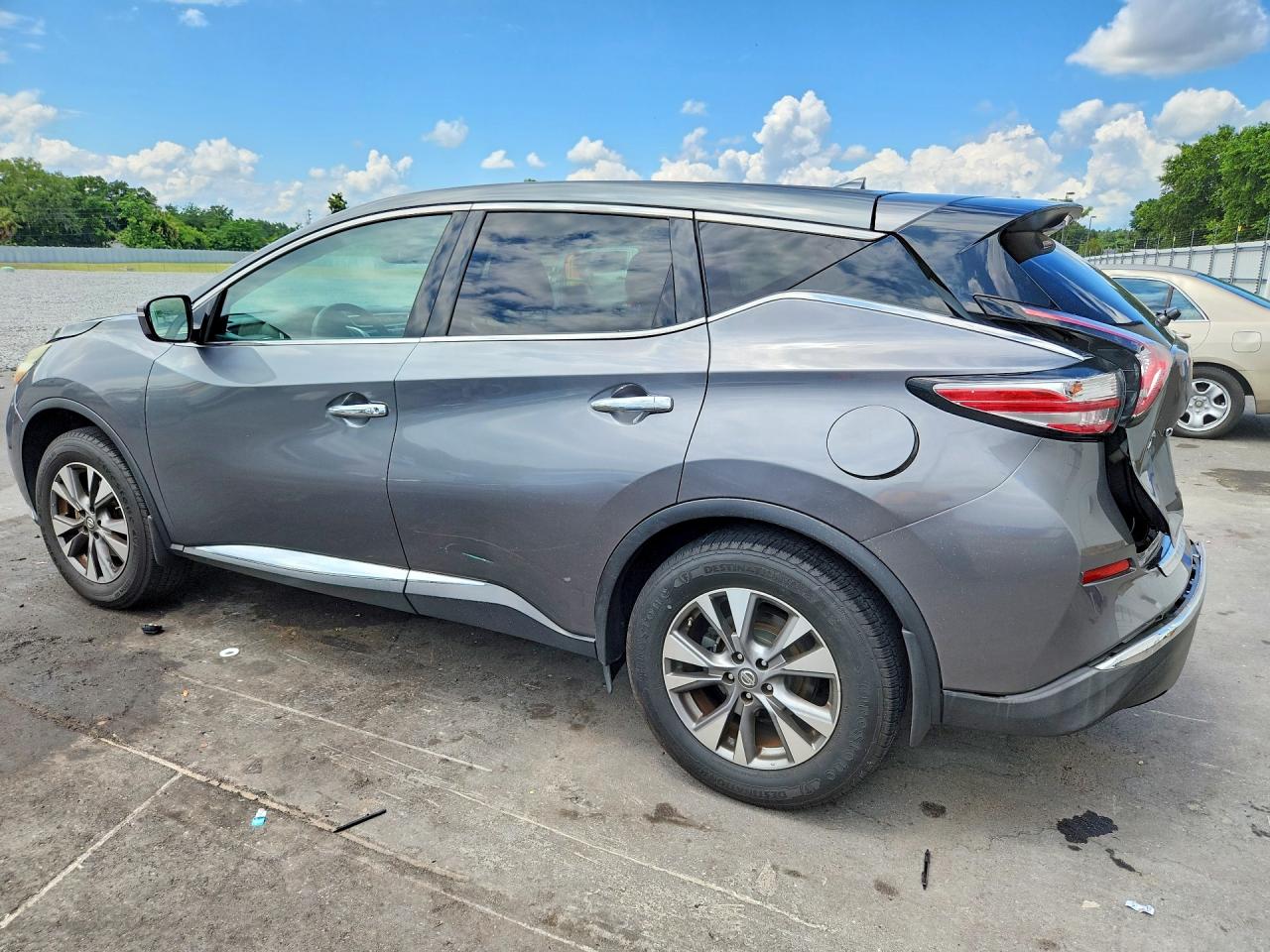 2015 Nissan Murano S Silver vin: 5N1AZ2MH9FN259583