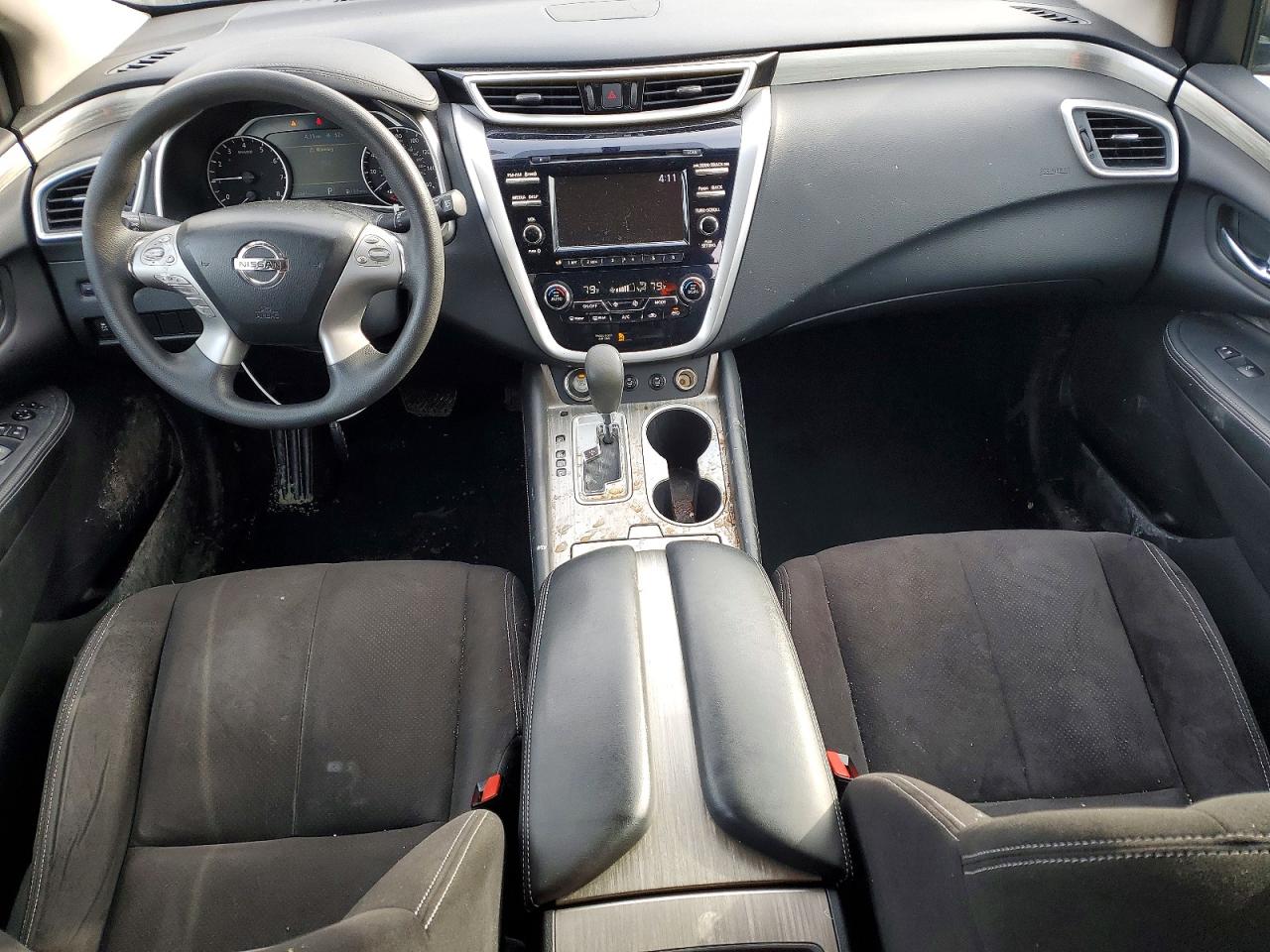 2015 Nissan Murano S Black vin: 5N1AZ2MH9FN259776