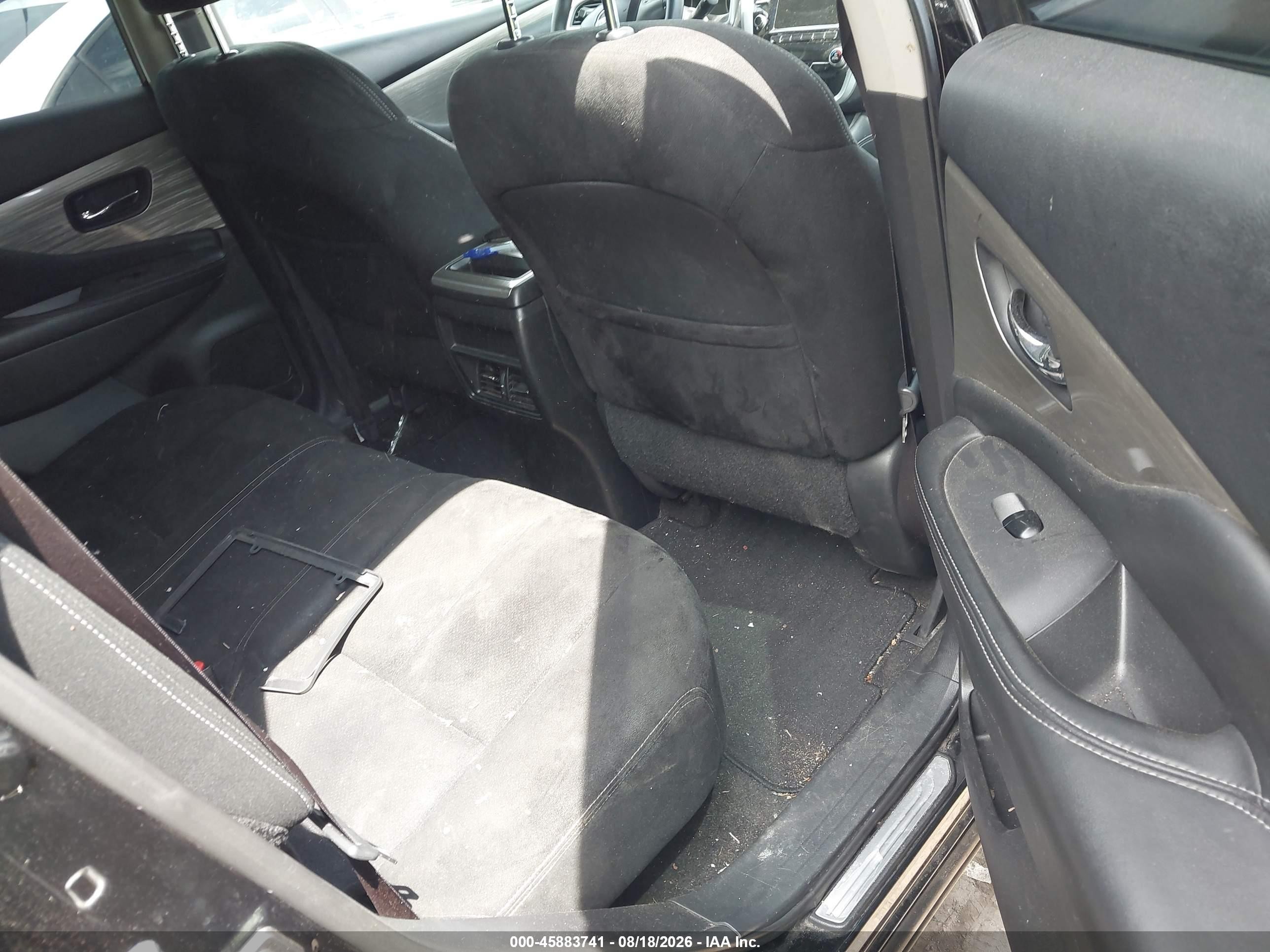 2015 Nissan Murano S Black vin: 5N1AZ2MH9FN261091