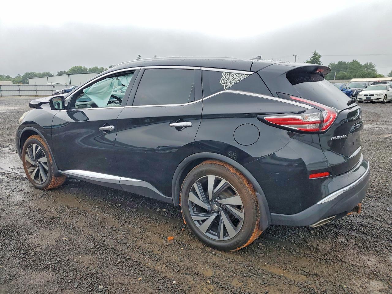 2015 Nissan Murano Platinum Черный vin: 5N1AZ2MH9FN264363