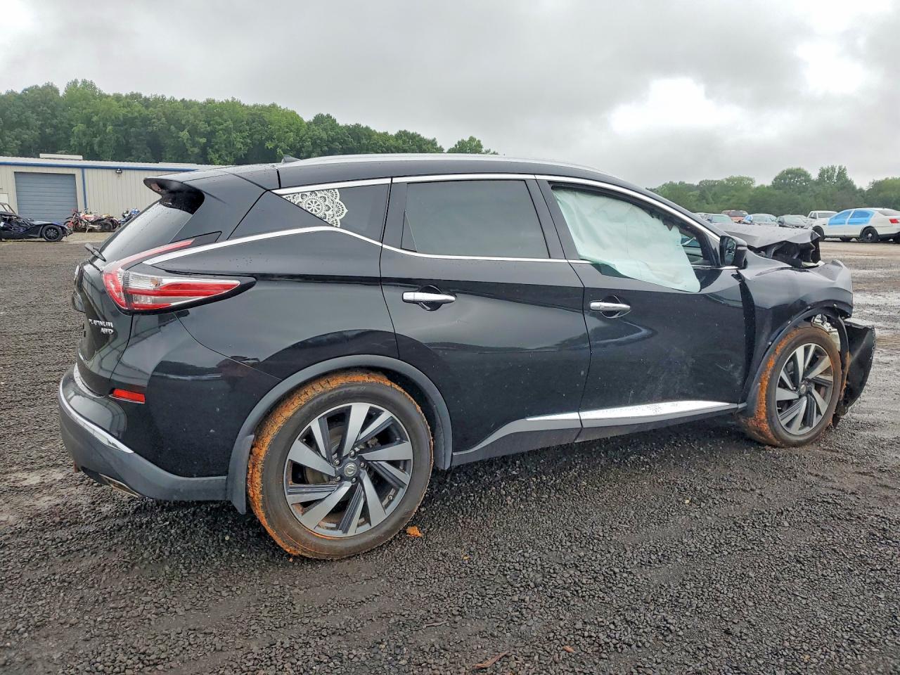 2015 Nissan Murano Platinum Черный vin: 5N1AZ2MH9FN264363