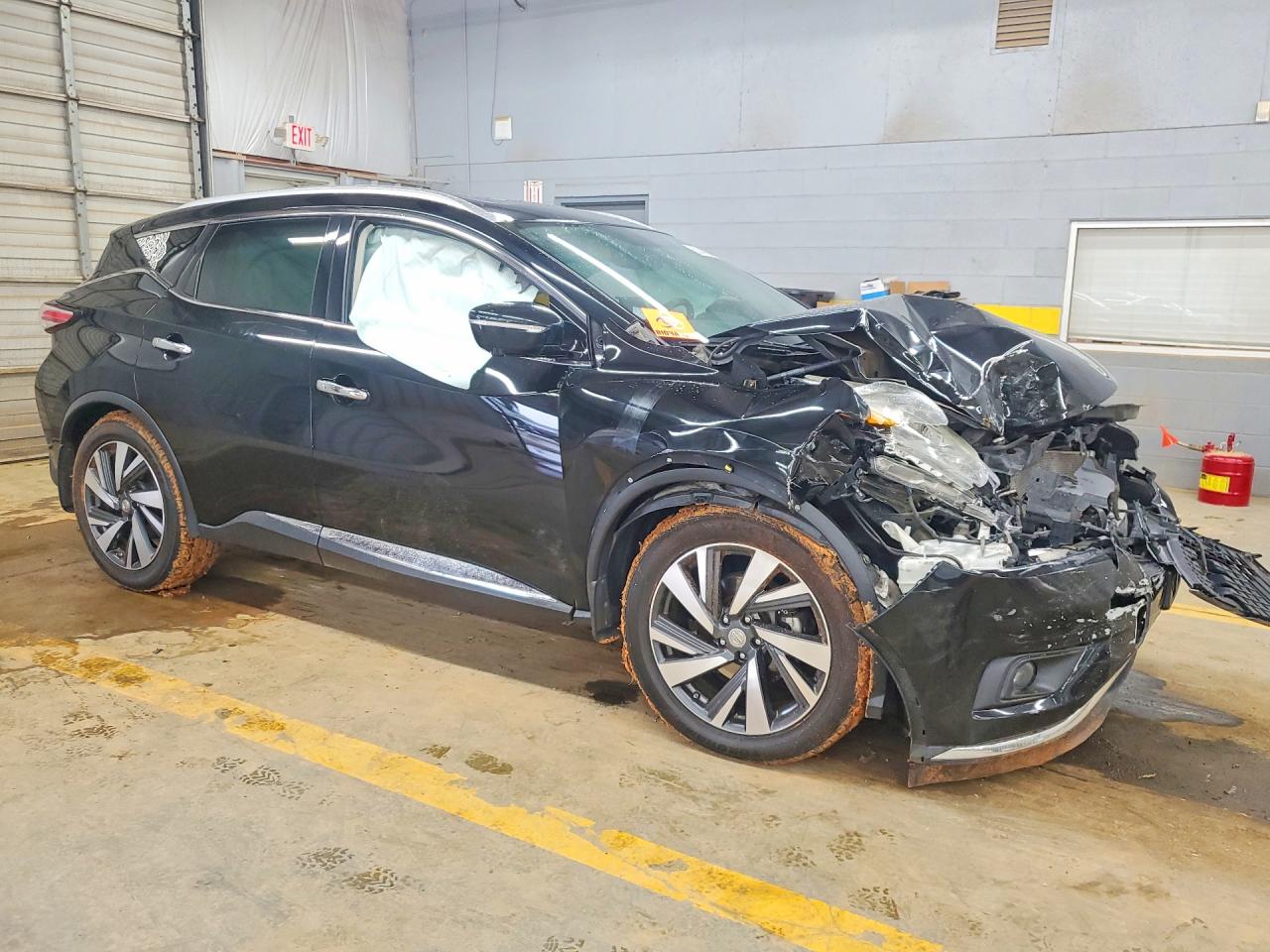 2015 Nissan Murano Platinum Черный vin: 5N1AZ2MH9FN264363