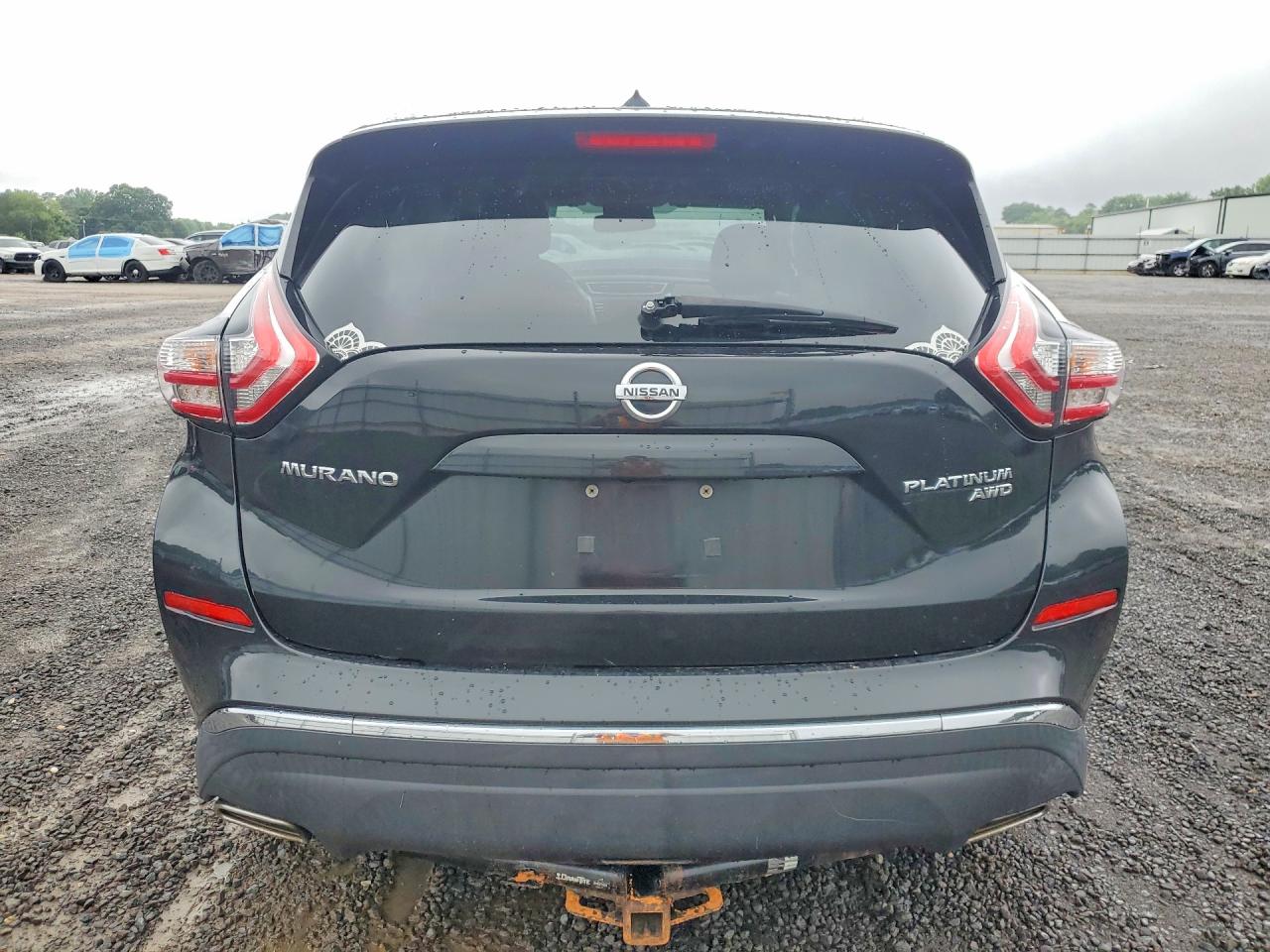 2015 Nissan Murano Platinum Черный vin: 5N1AZ2MH9FN264363
