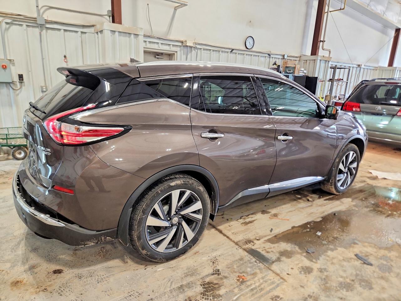 2015 Nissan Murano Platinum Угольный vin: 5N1AZ2MH9FN269305