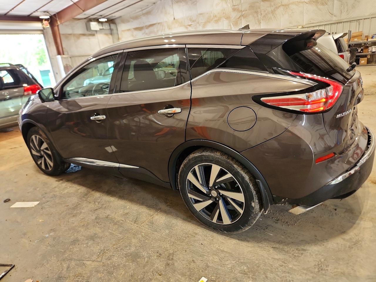 2015 Nissan Murano Platinum Угольный vin: 5N1AZ2MH9FN269305