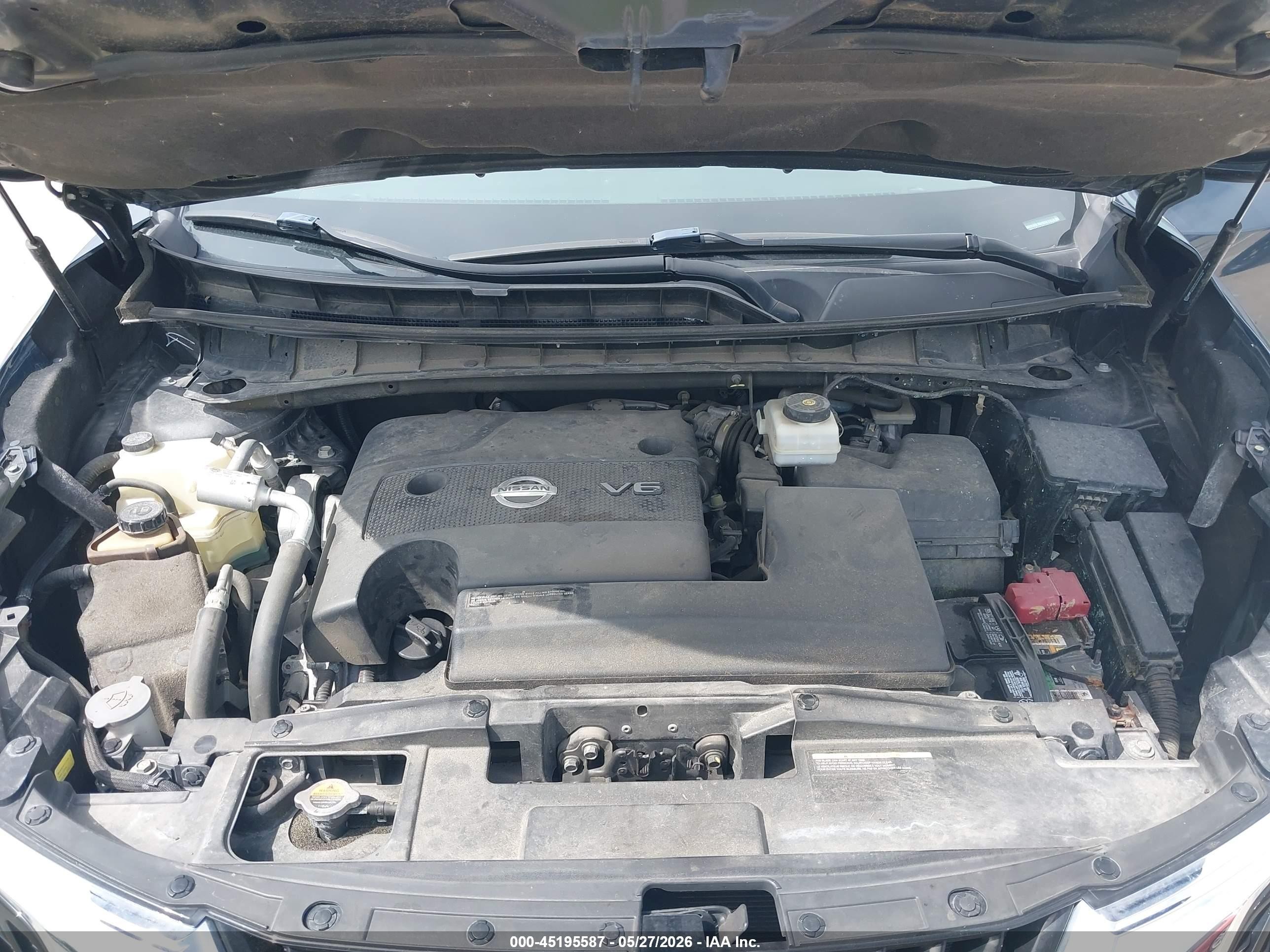 2015 Nissan Murano S Blue vin: 5N1AZ2MH9FN278666
