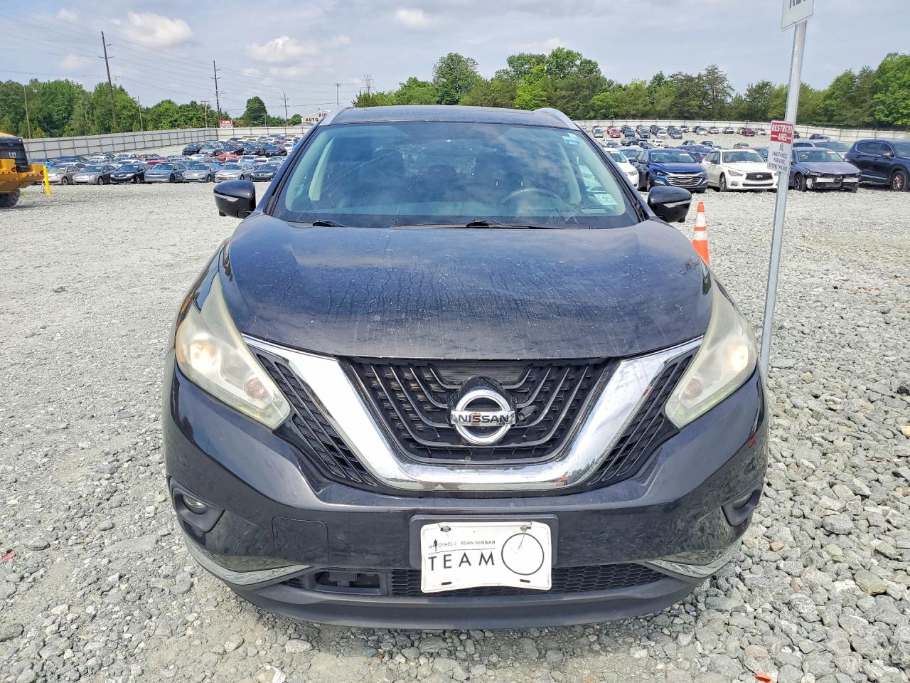 2015 Nissan Murano Sl Черный vin: 5N1AZ2MH9FN279557