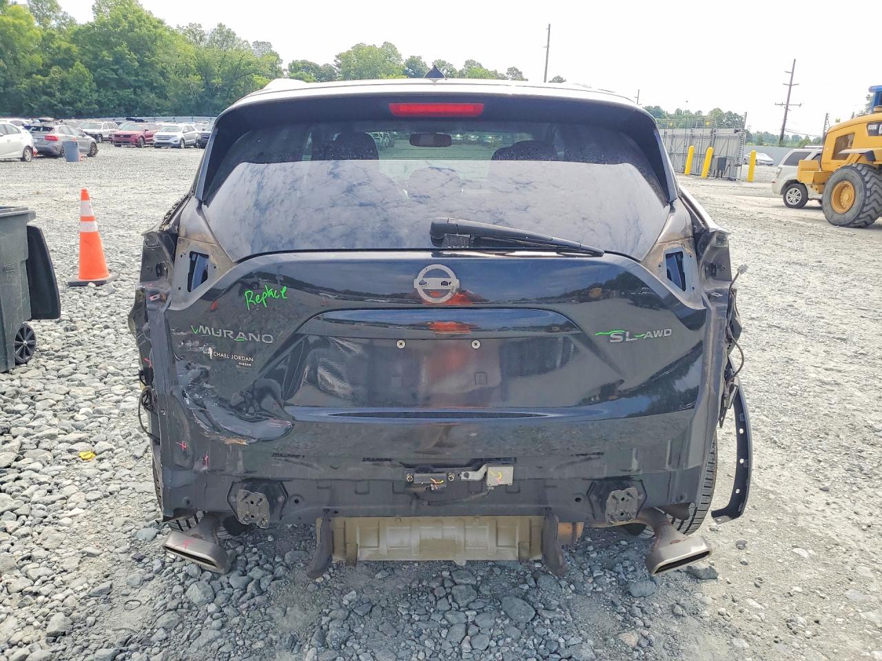 2015 Nissan Murano Sl Черный vin: 5N1AZ2MH9FN279557