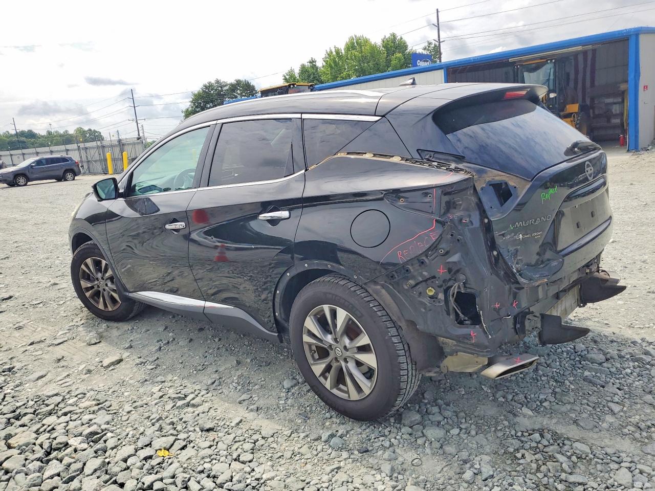 2015 Nissan Murano Sl Черный vin: 5N1AZ2MH9FN279557