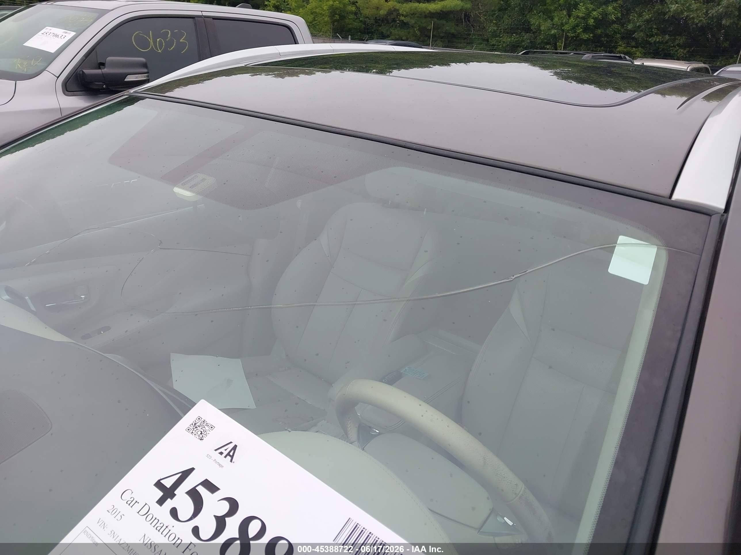2015 Nissan Murano Platinum/s/sl/sv Brown vin: 5N1AZ2MH9FN281440