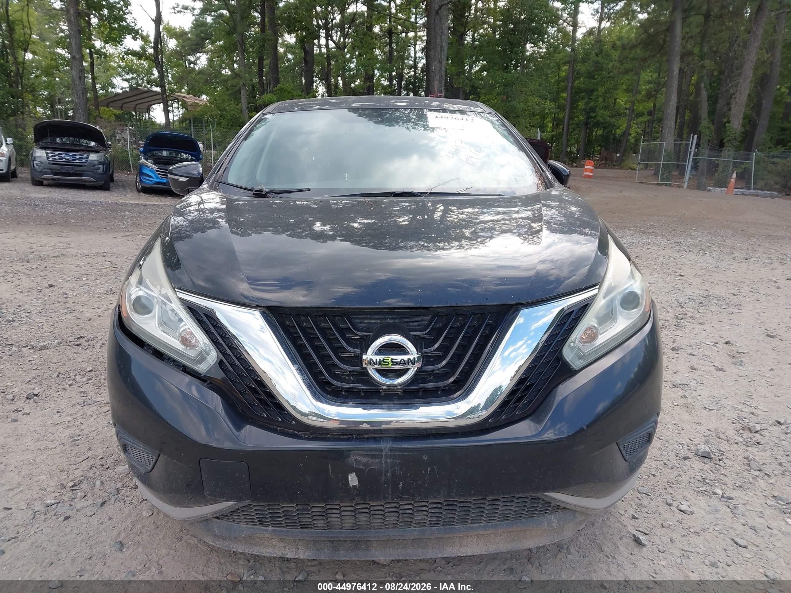 2015 Nissan Murano S Gray vin: 5N1AZ2MH9FN282409