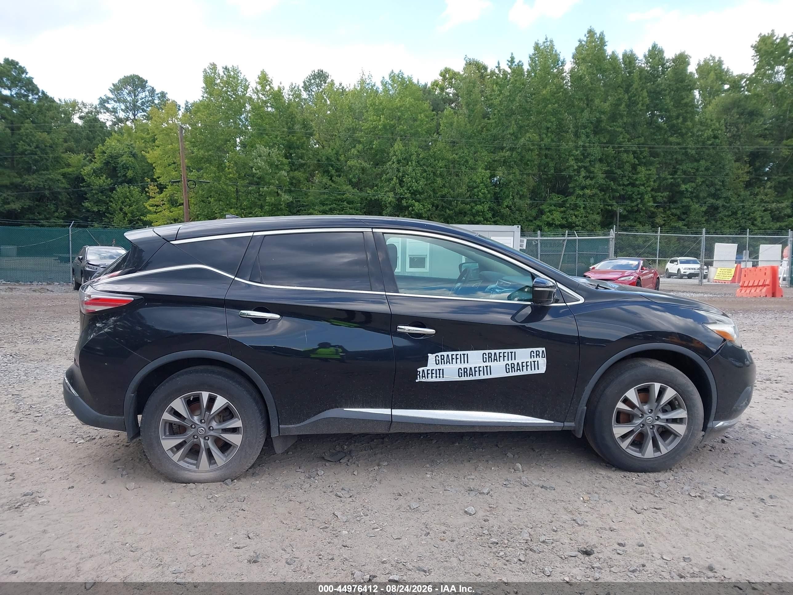 2015 Nissan Murano S Gray vin: 5N1AZ2MH9FN282409