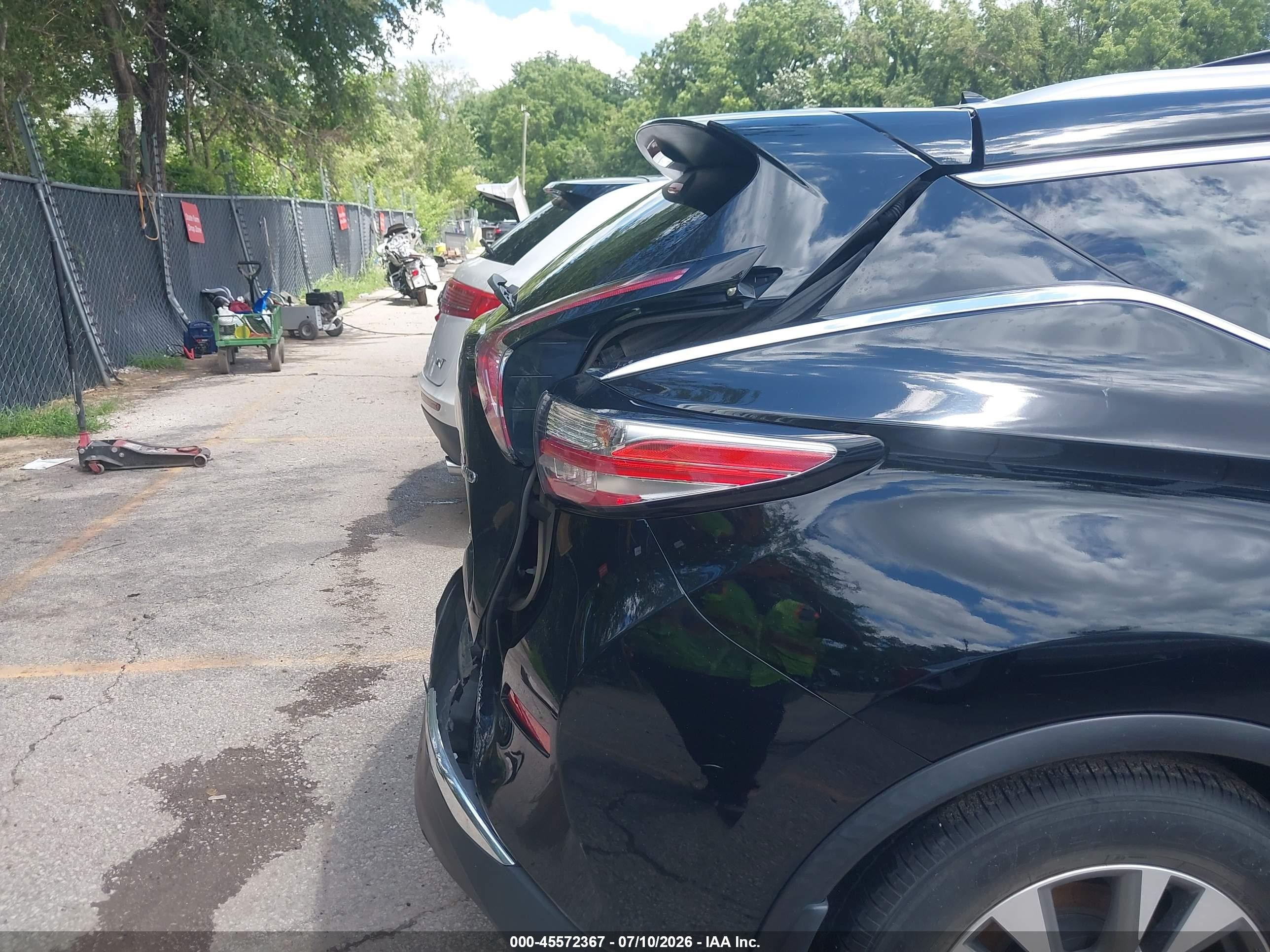2015 Nissan Murano Sl Black vin: 5N1AZ2MH9FN283589