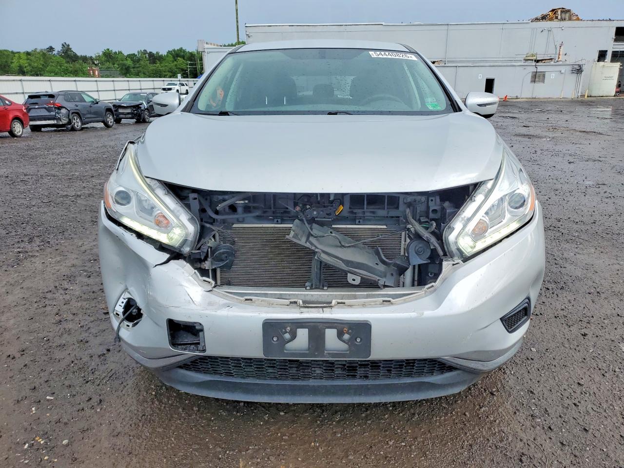 2017 Nissan Murano S Серебряный vin: 5N1AZ2MH9HN190686