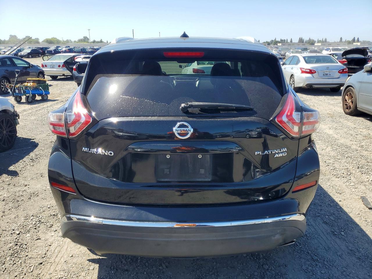 2015 Nissan Murano Platinum Black vin: 5N1AZ2MHXFN204799