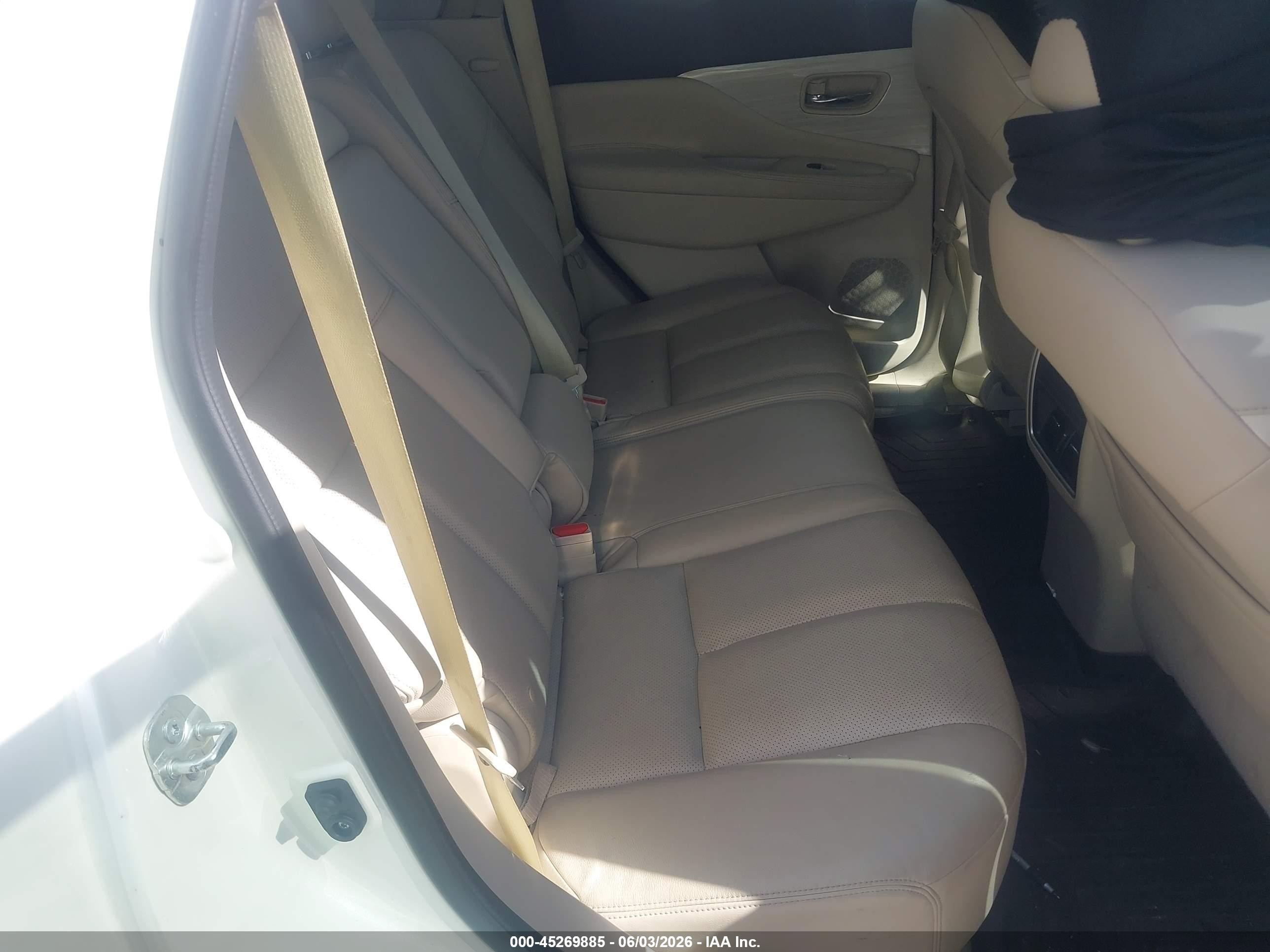 2015 Nissan Murano Sl White vin: 5N1AZ2MHXFN209601