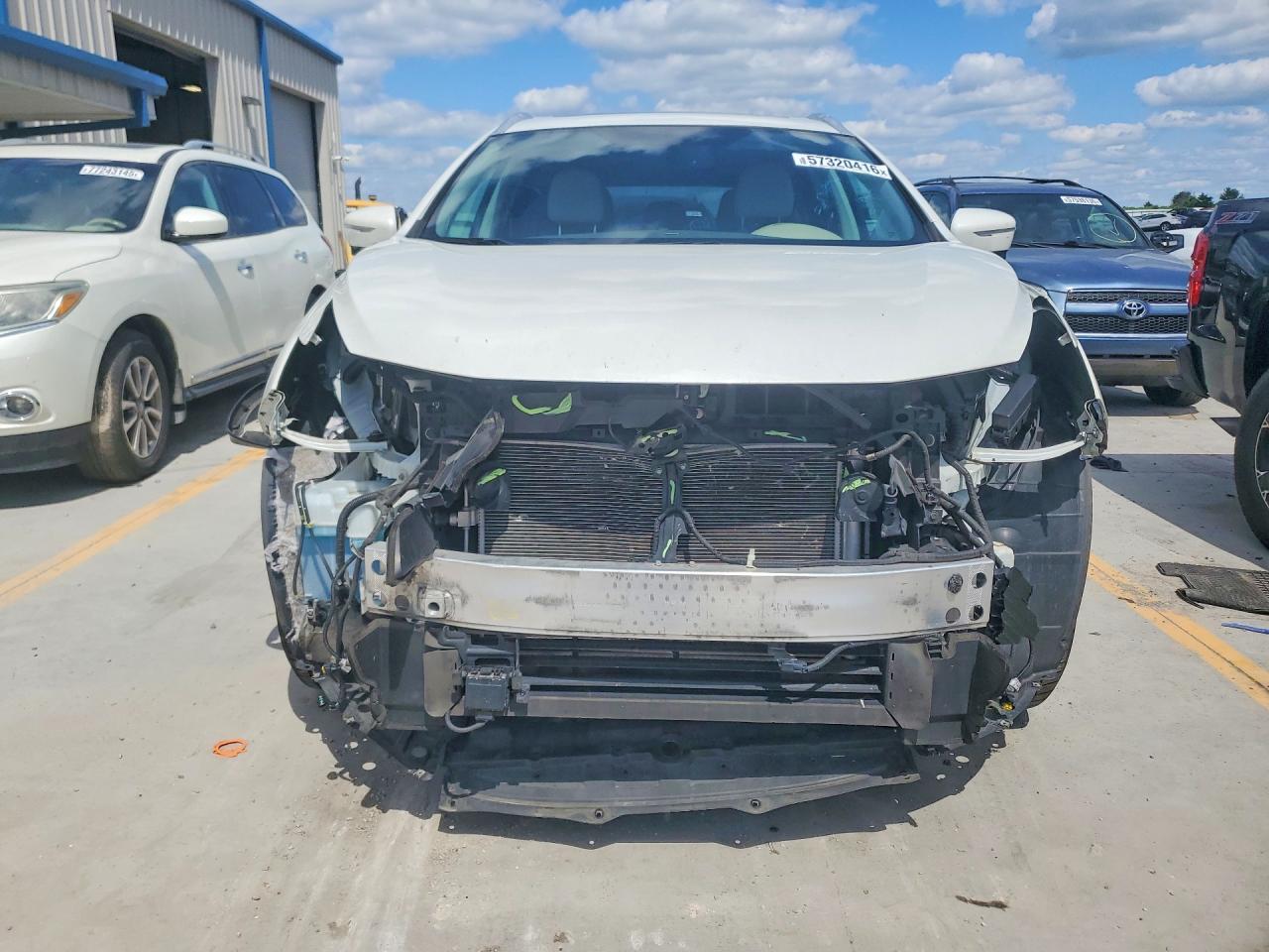 2015 Nissan Murano Sl Белый vin: 5N1AZ2MHXFN212725