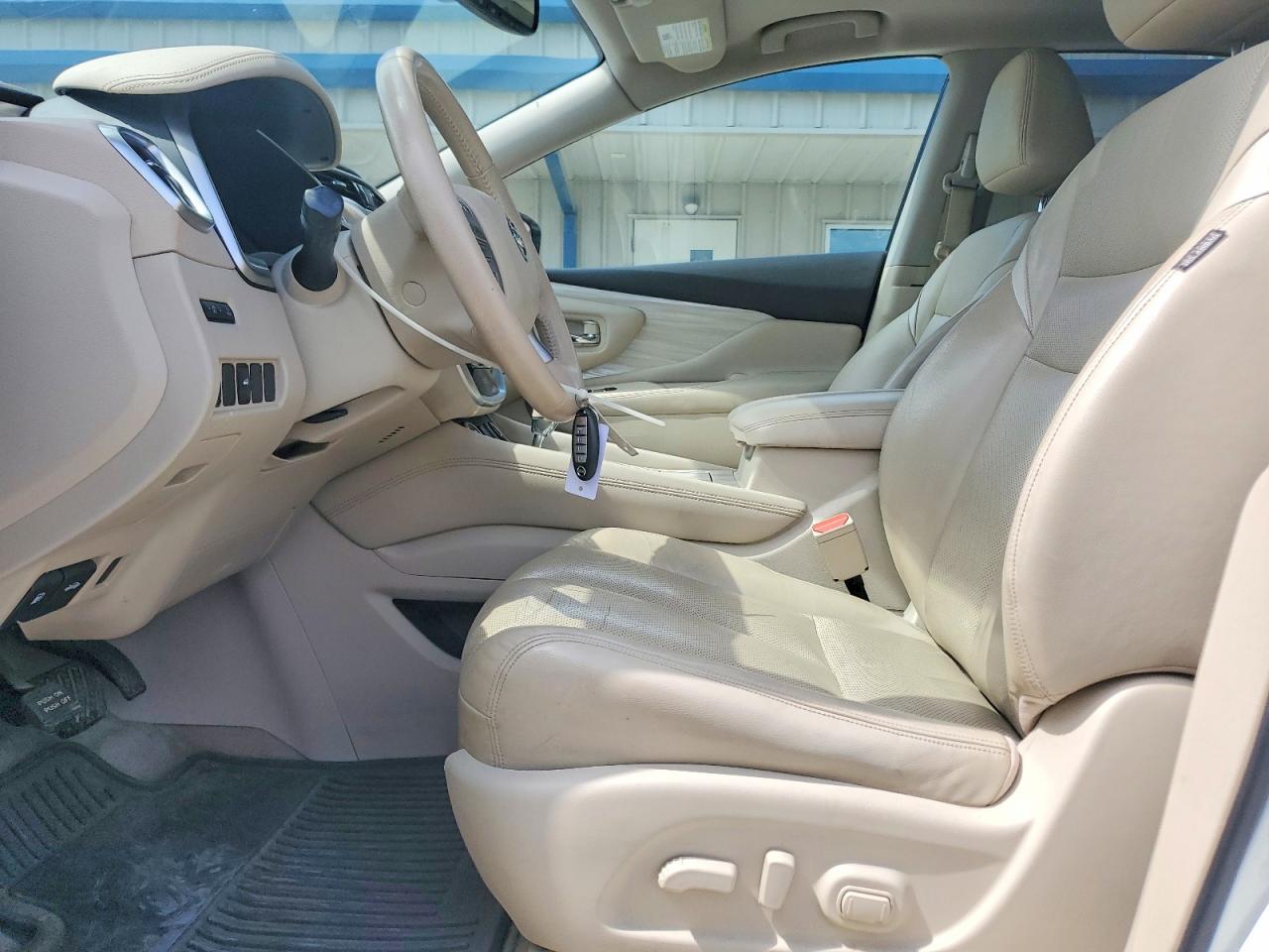 2015 Nissan Murano Sl Белый vin: 5N1AZ2MHXFN212725