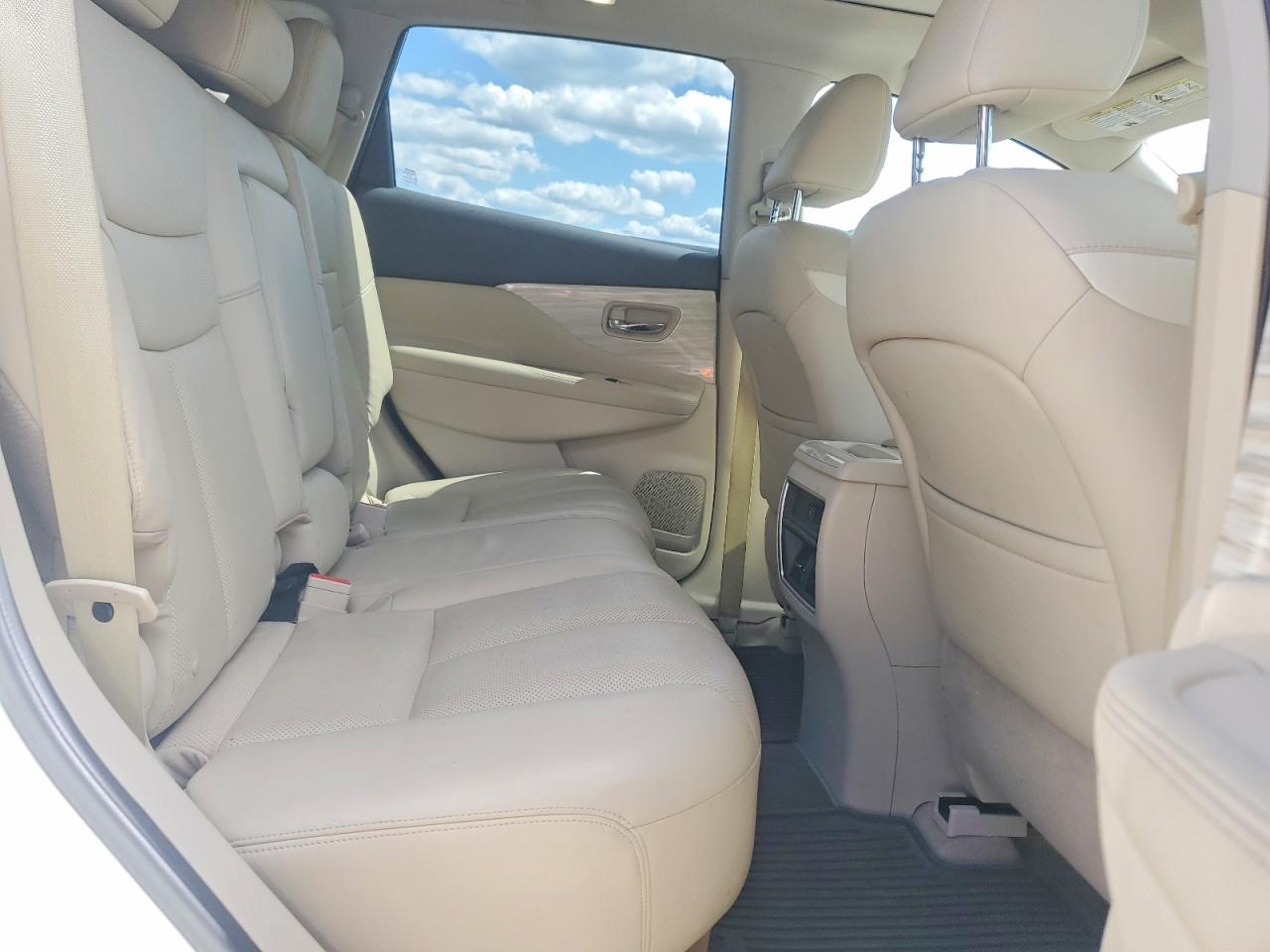 2015 Nissan Murano Sl Белый vin: 5N1AZ2MHXFN212725