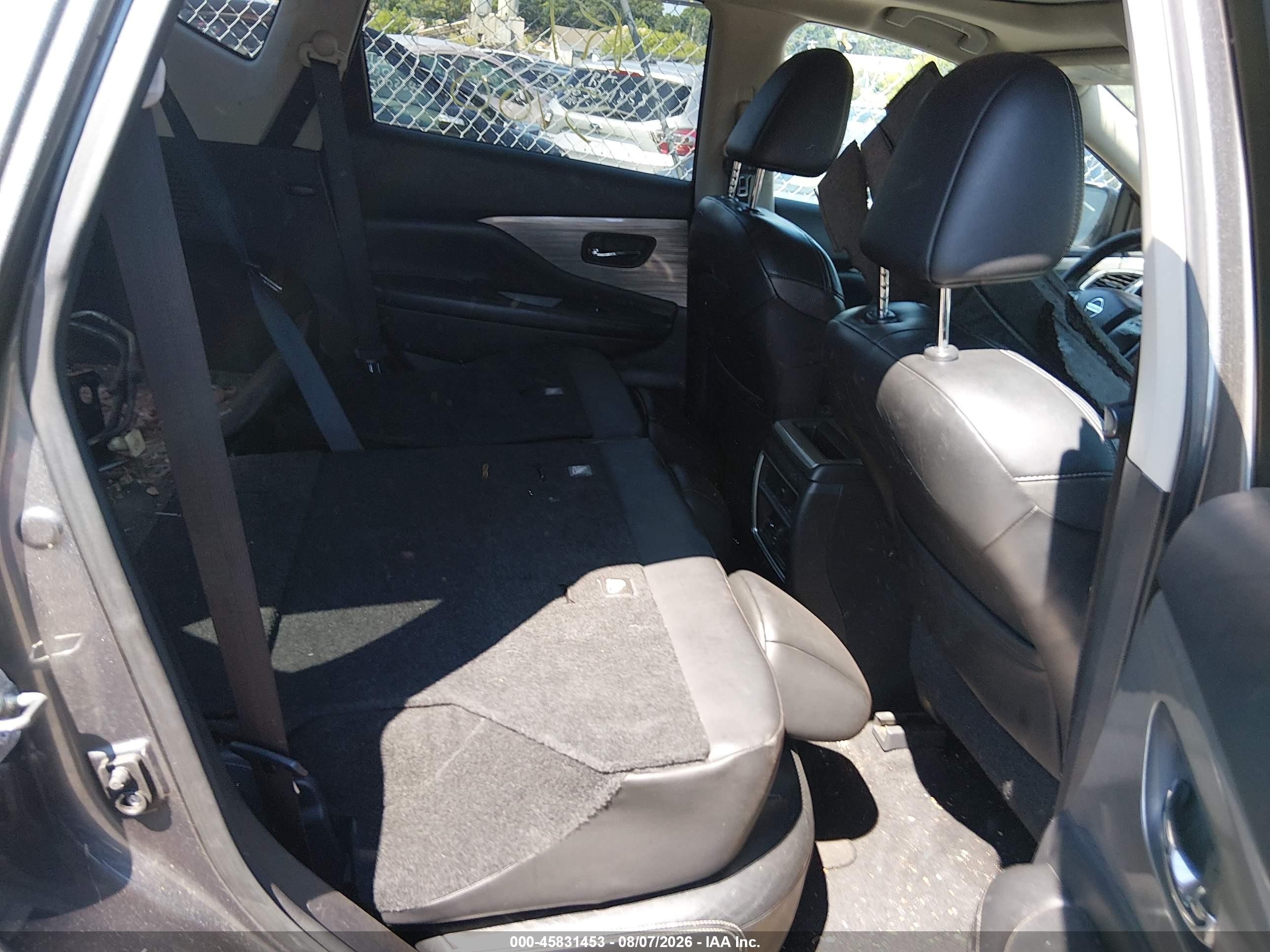 2015 Nissan Murano Sl Gray vin: 5N1AZ2MHXFN224969